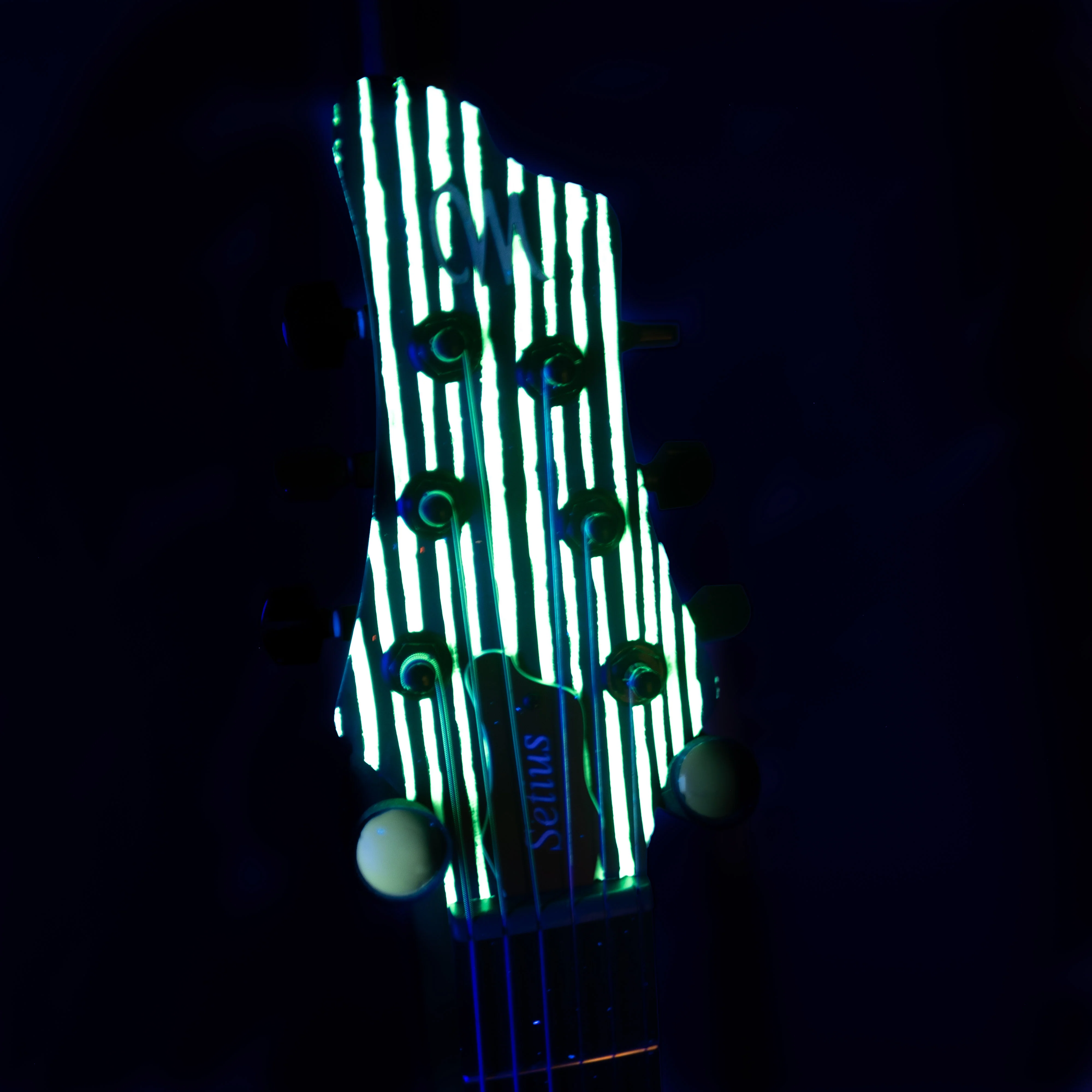 Mayones Setius 6 Gothic Black Luminactive Electric Guitar With Case - Image 12