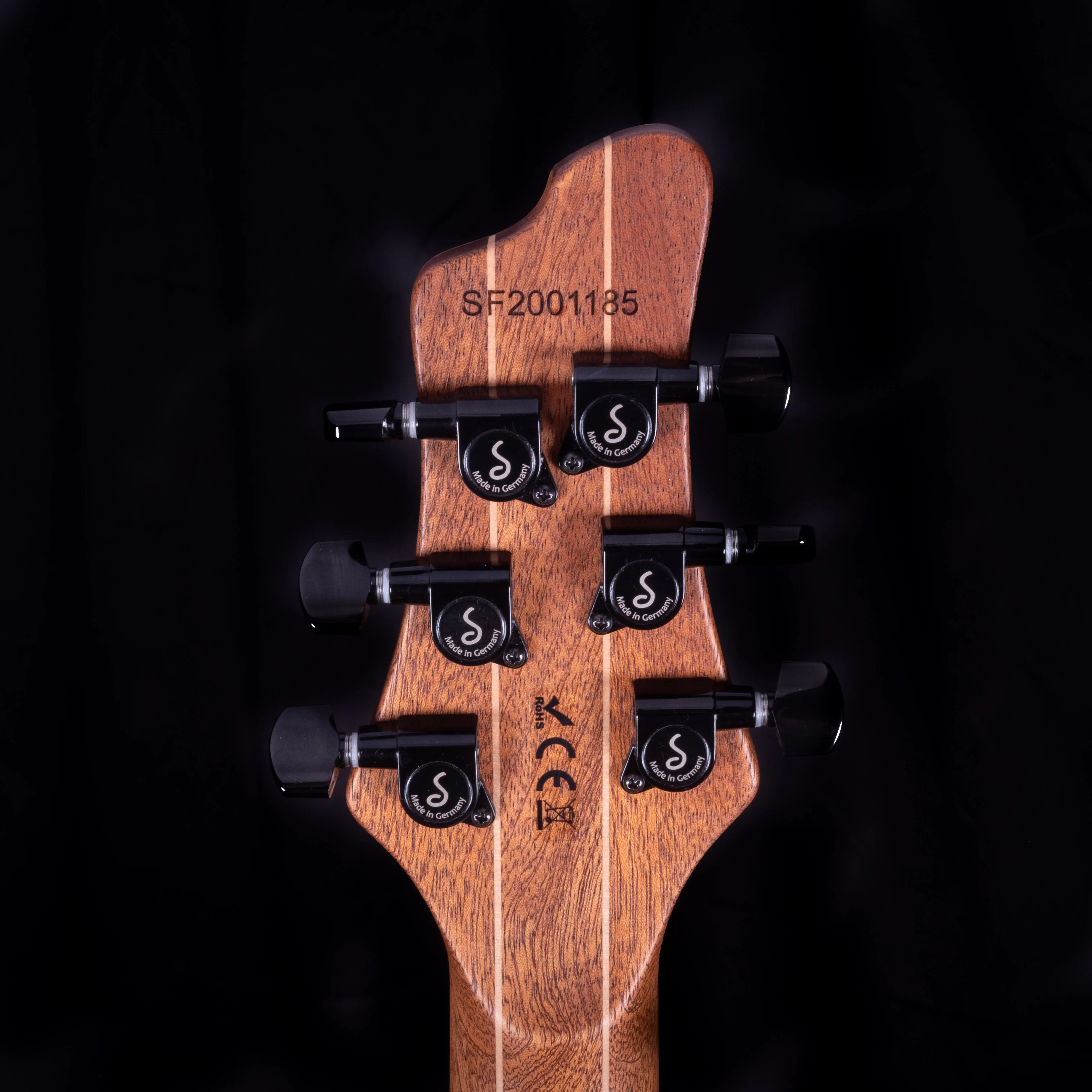 Mayones Setius 6 Gothic Black Luminactive Electric Guitar With Case - Image 14