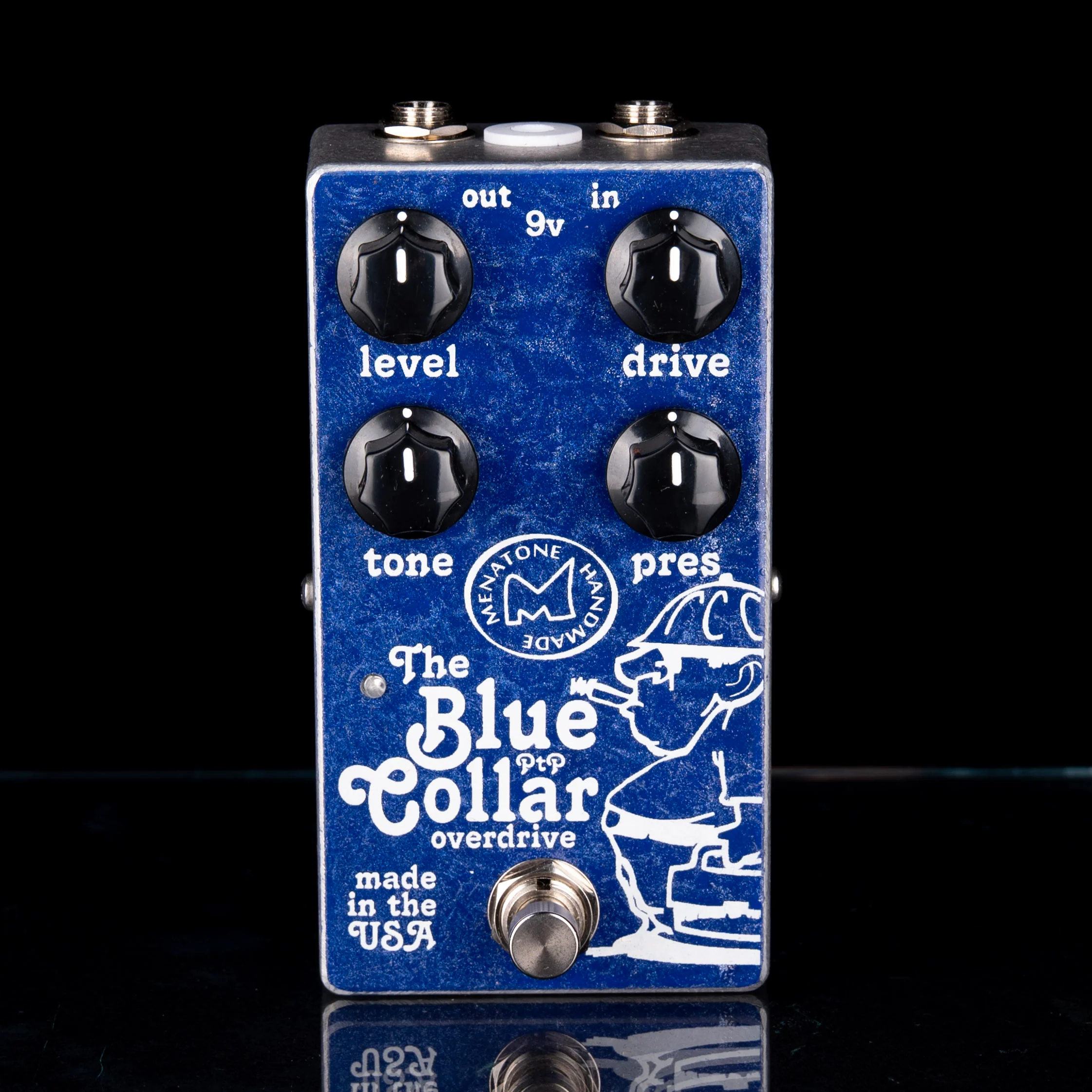 Menatone Blue Collar Overdrive Guitar Effect Pedal