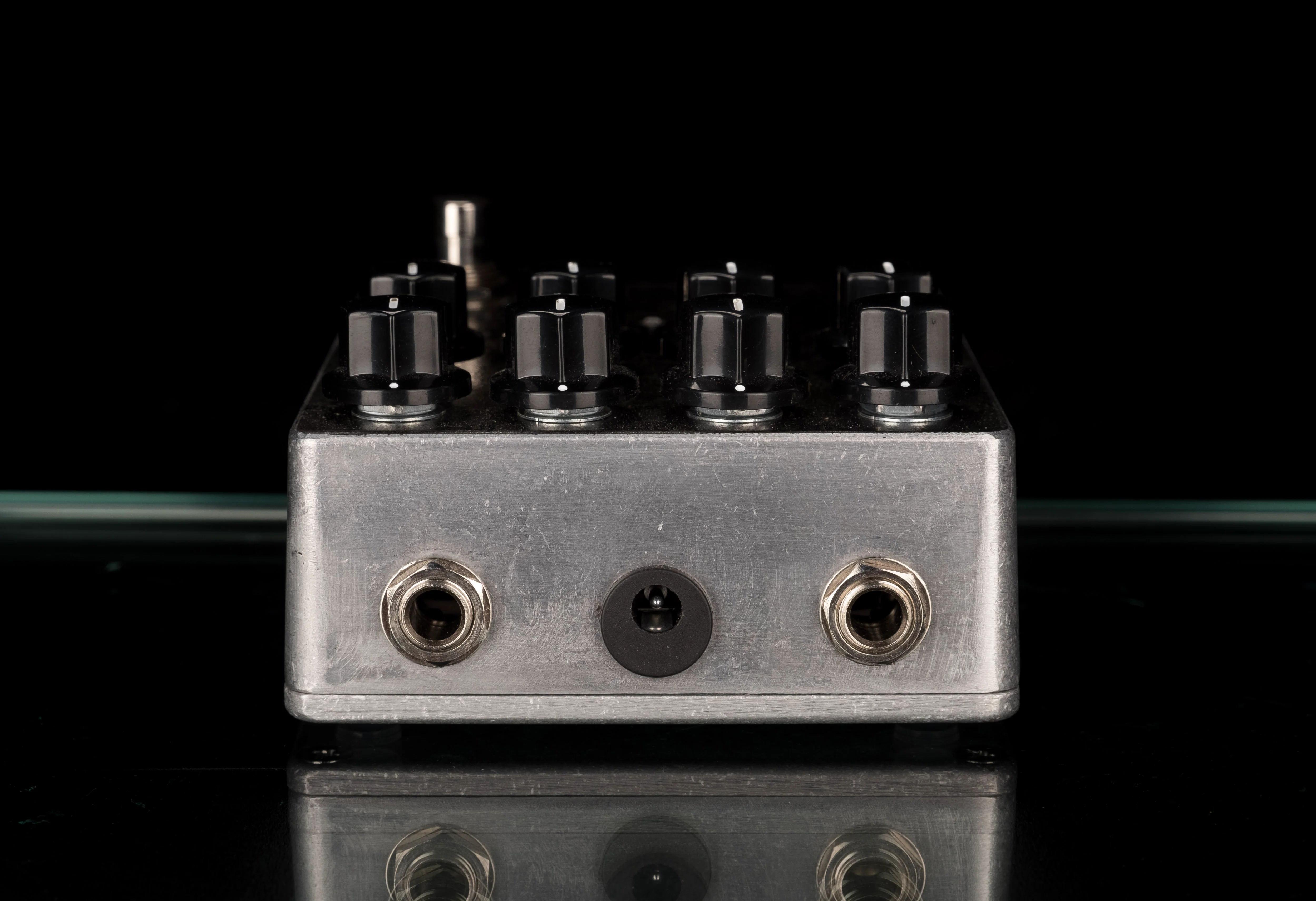 Menatone None More Black Deluxe Overdrive Distortion Guitar Effect Pedal - Image 2