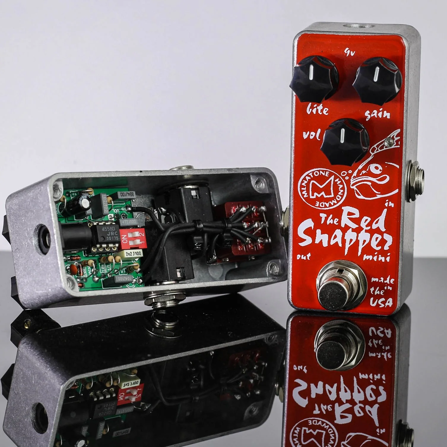 Menatone Red Snapper Mini Overdrive Guitar Effect Pedal - Image 3