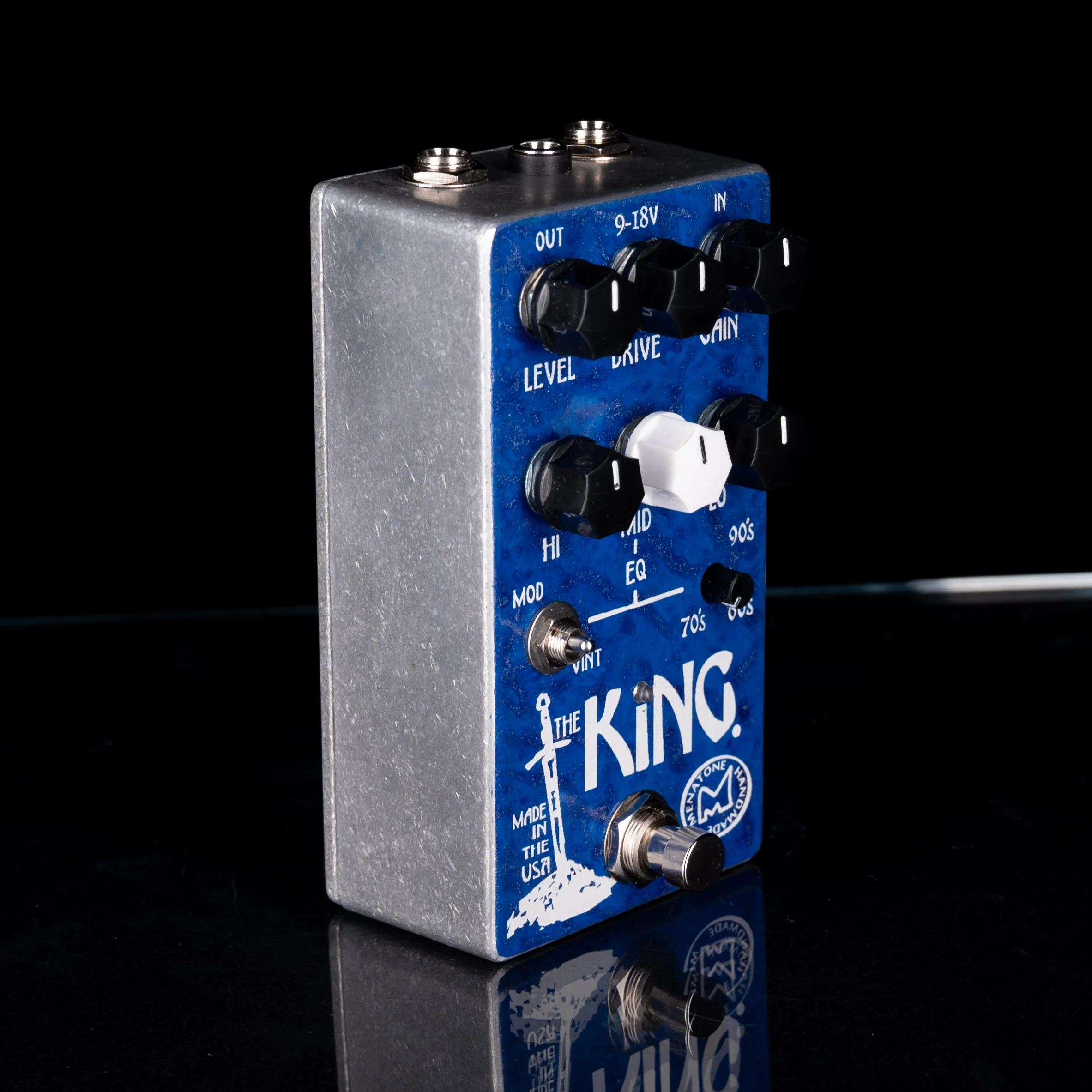 Menatone The King Overdrive Guitar Effect Pedal Small - Image 4