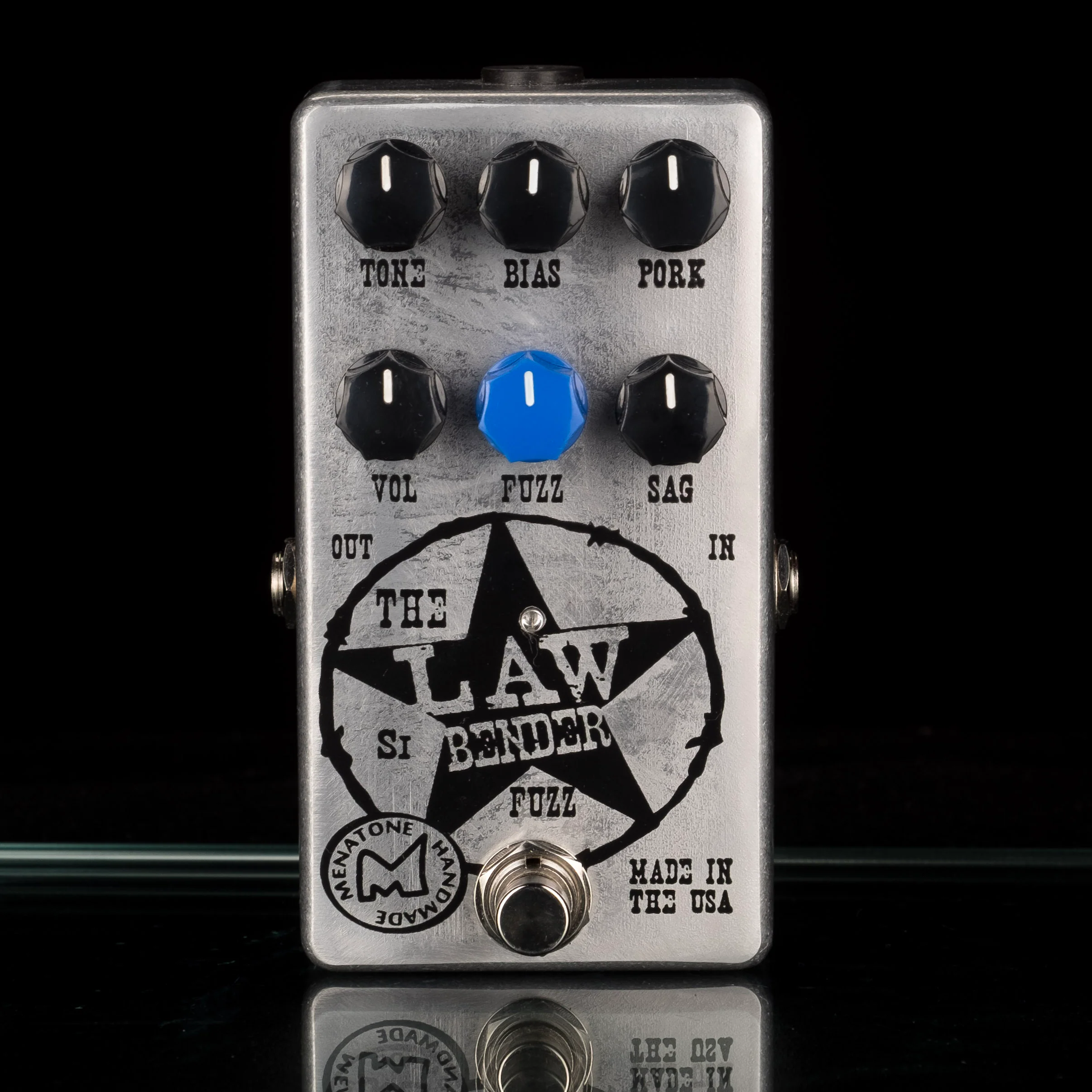 Menatone The Law Bender Silicone Fuzz Guitar Effect Pedal