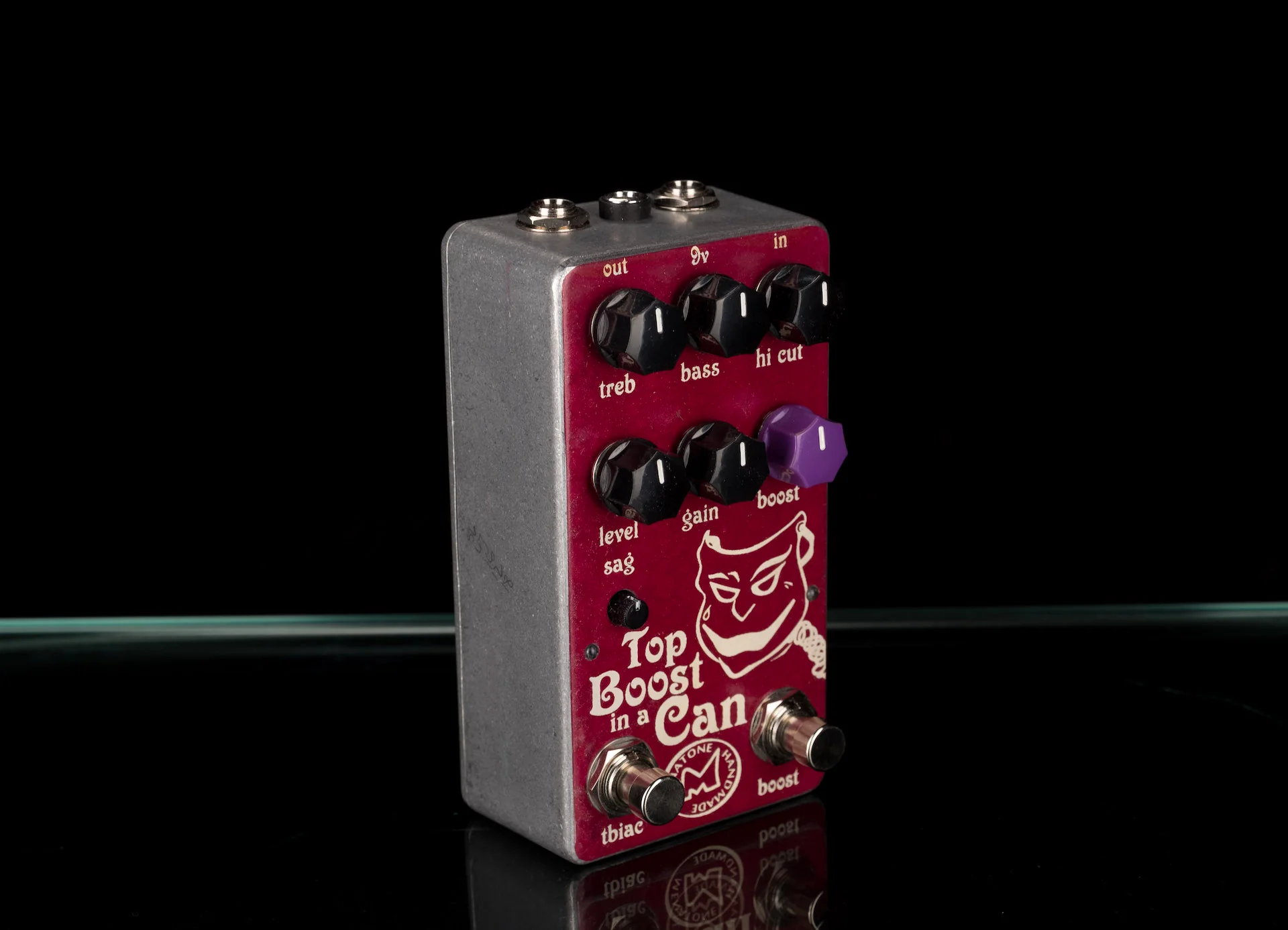 Menatone Top Boost In A Can Overdrive Guitar Effect Pedal - Image 4