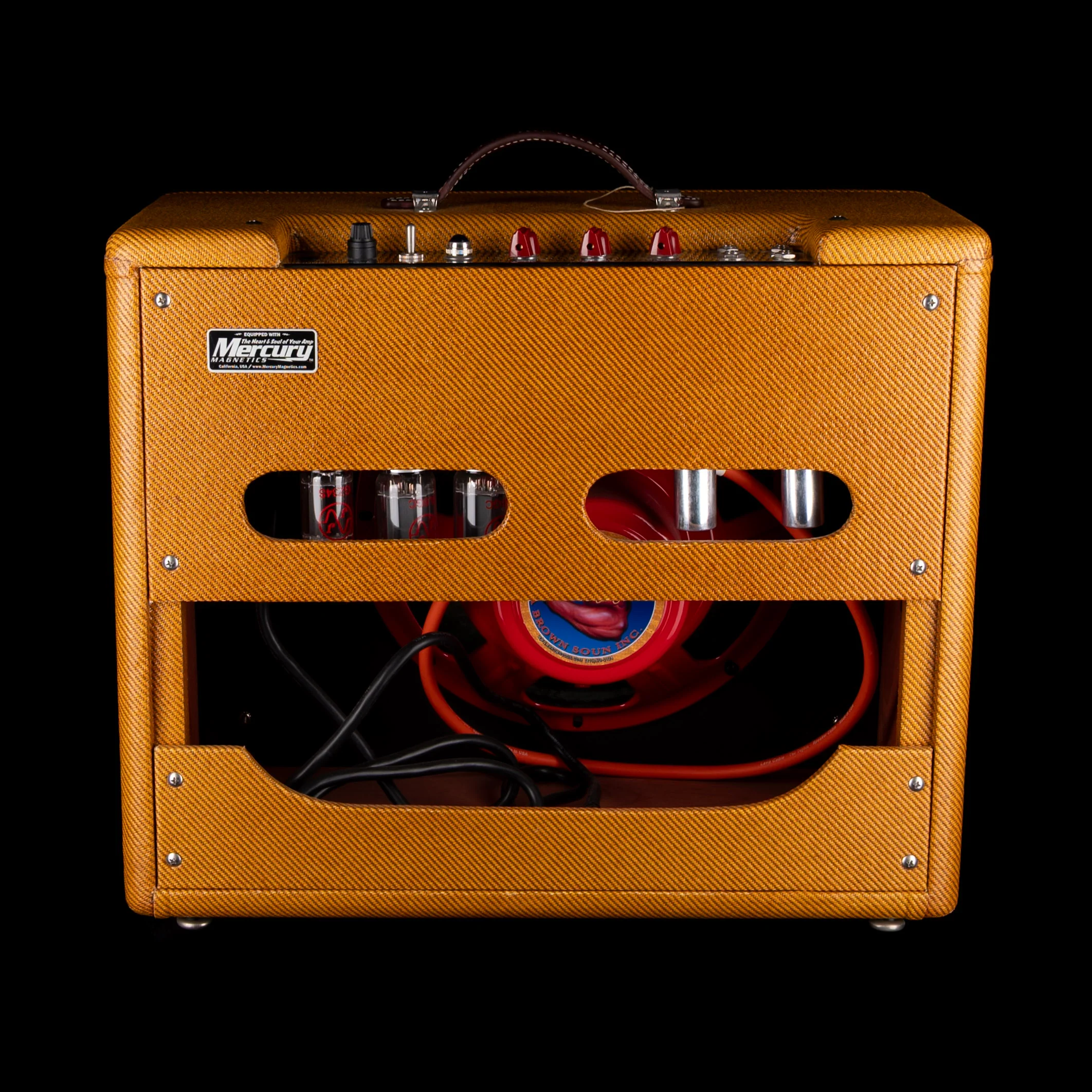 Used Mercury Magnetics Deluxe Tweed Guitar Amp Combo - Image 7
