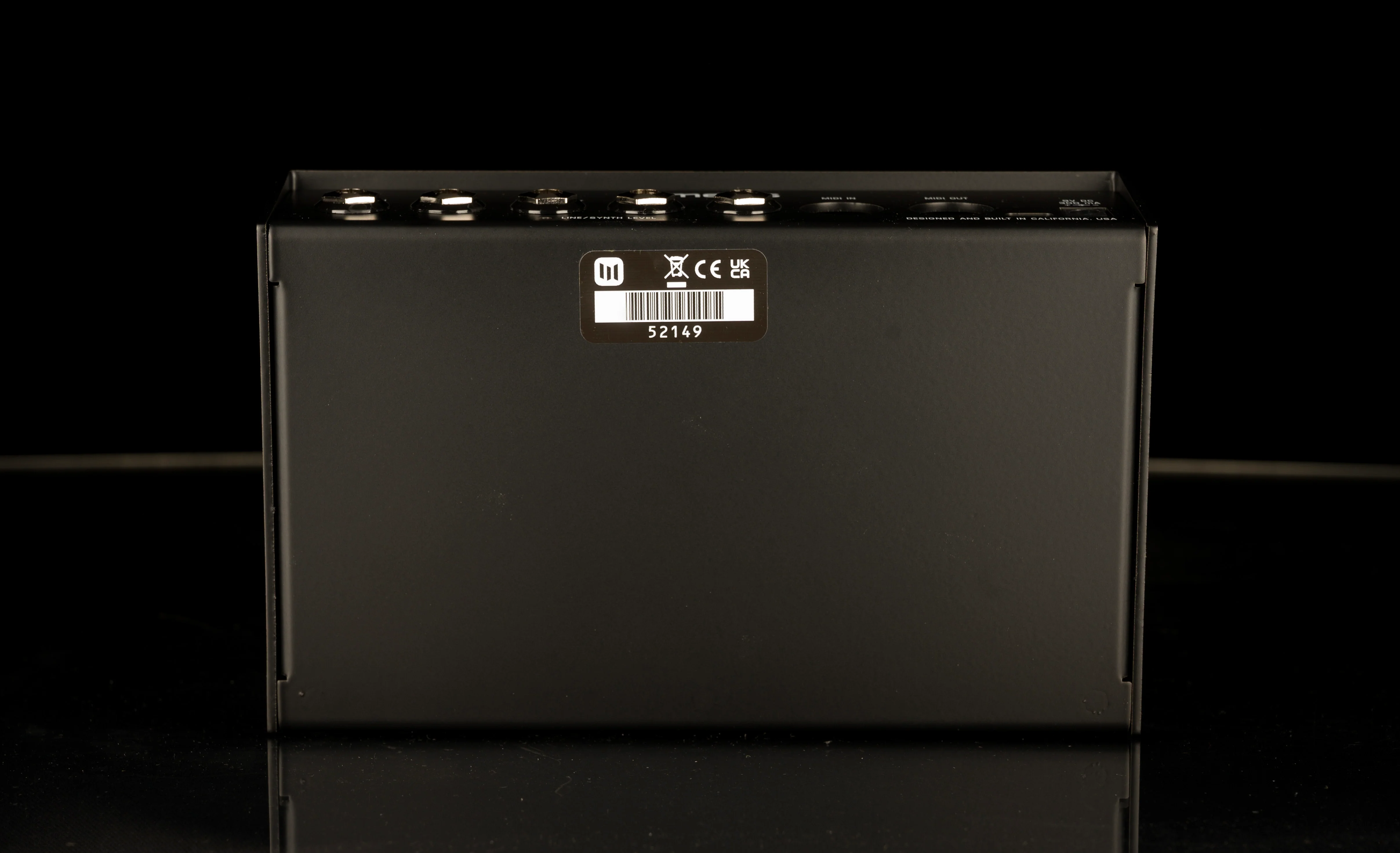 Meris 10th Anniversary Limited Edition MercuryX Modular Reverb System Pedal Matte Black - Image 2