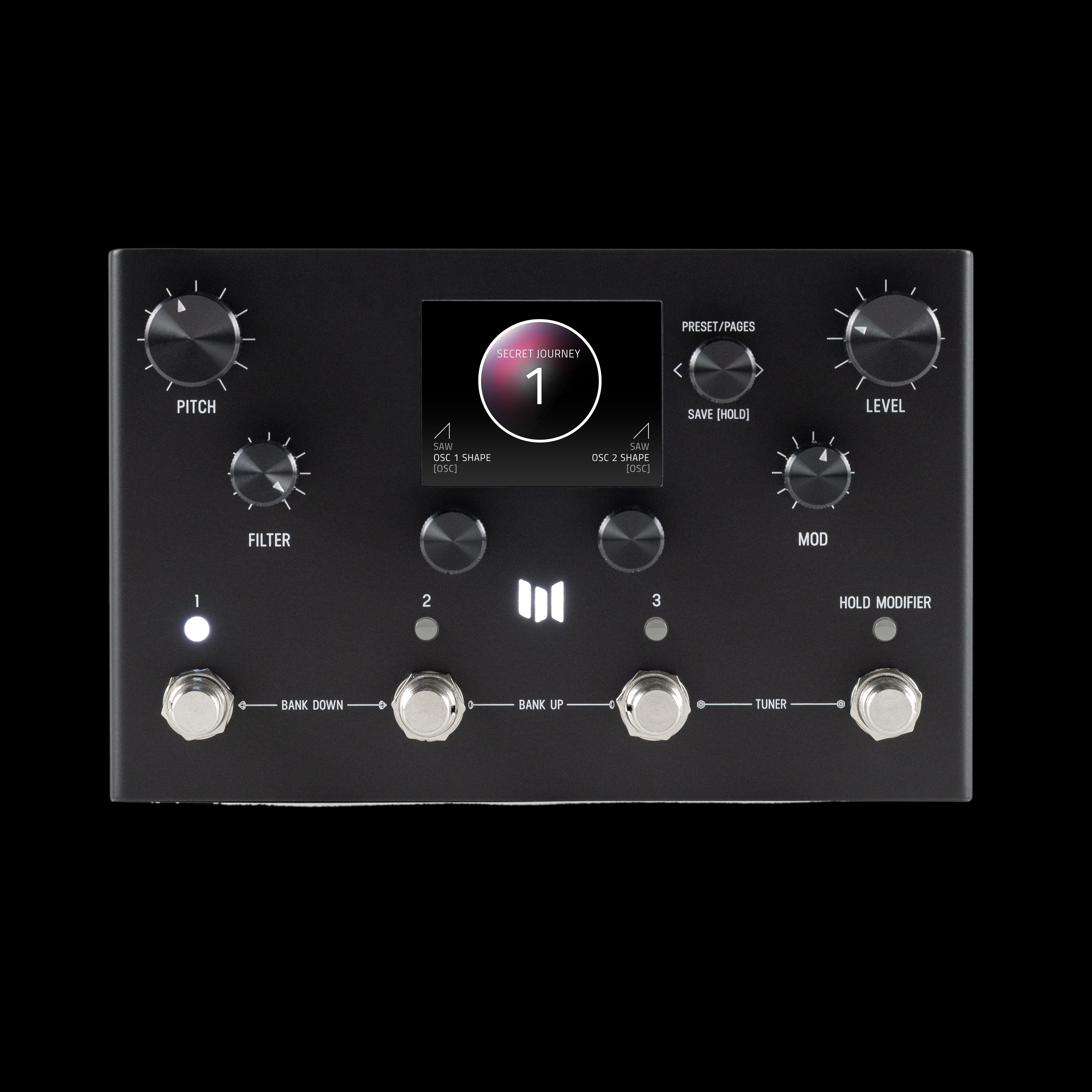 Meris Limited Edition Enzo X Multi-Voice Synthesizer Pedal - Matte Black Finish