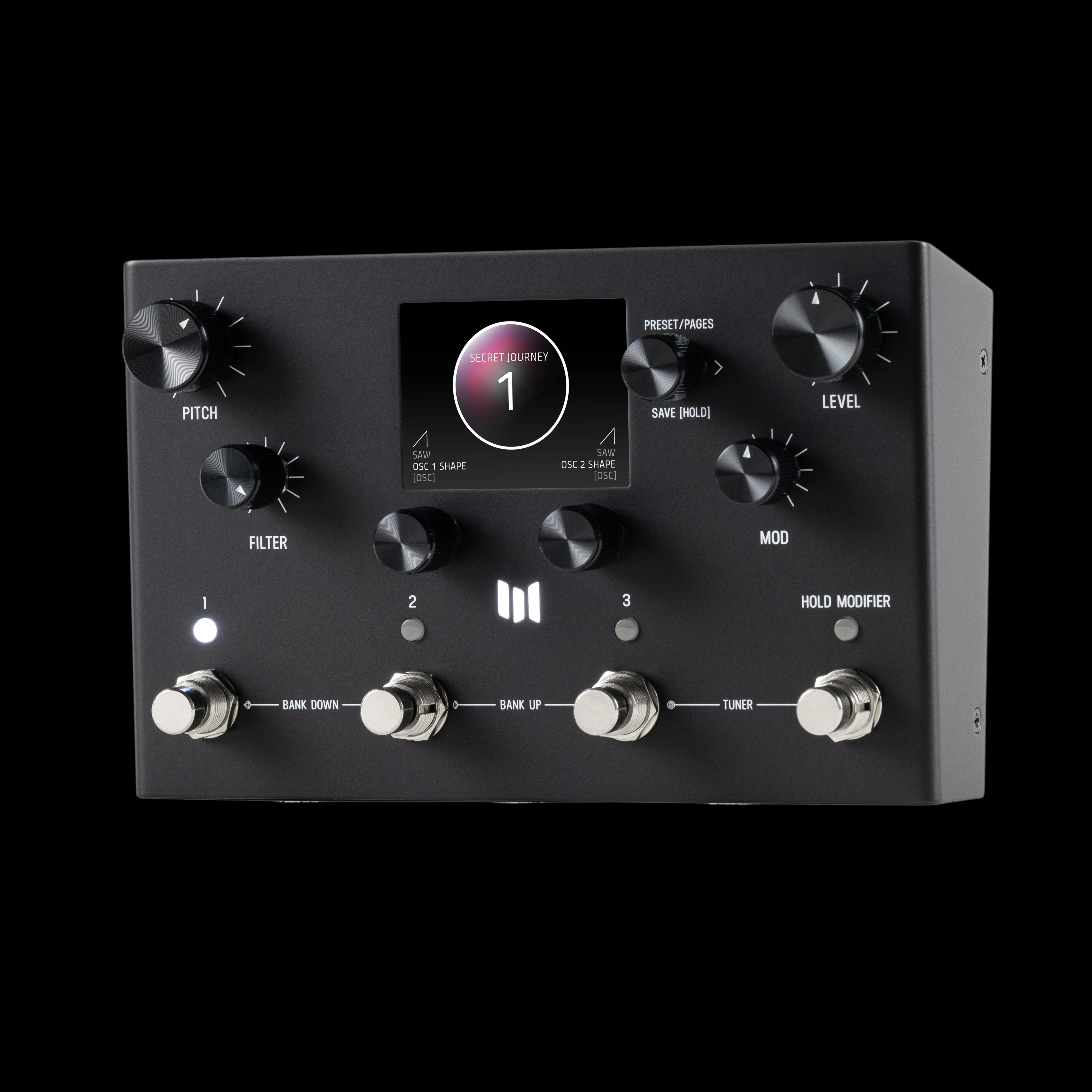 Meris Limited Edition Enzo X Multi-Voice Synthesizer Pedal - Matte Black Finish - Image 4