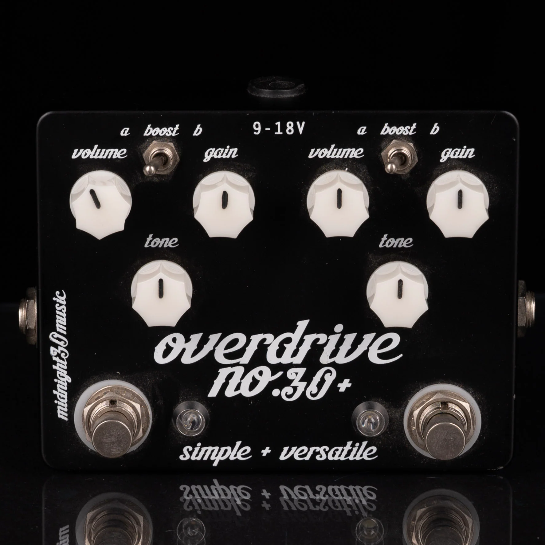 Used Midnight 30 Music Overdrive No. 30 Overdrive Pedal