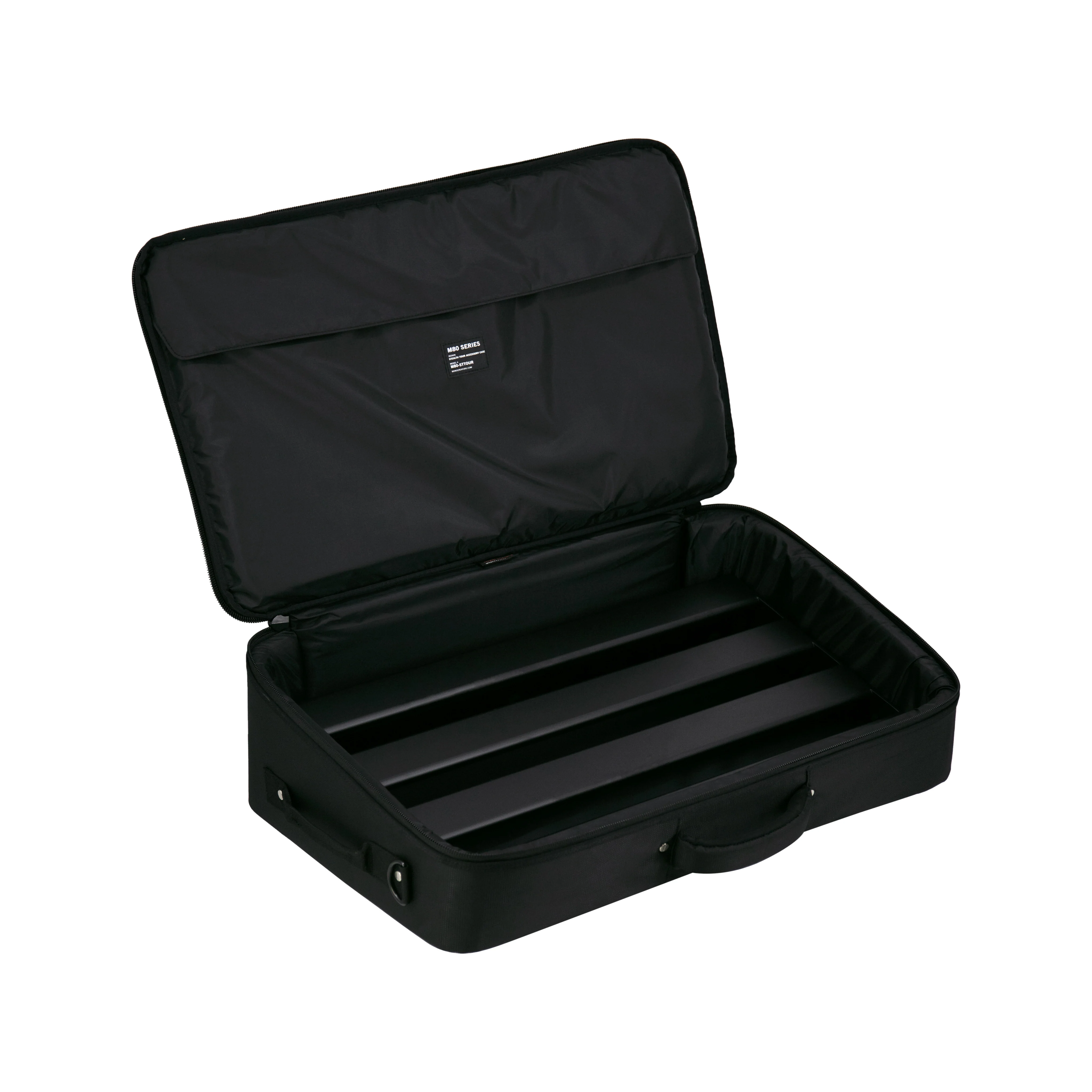 Mono Pedalboard Rail Medium Black With Stealth Club Accessory Case - PFX-PBR-M-BLK-BDL - Image 12
