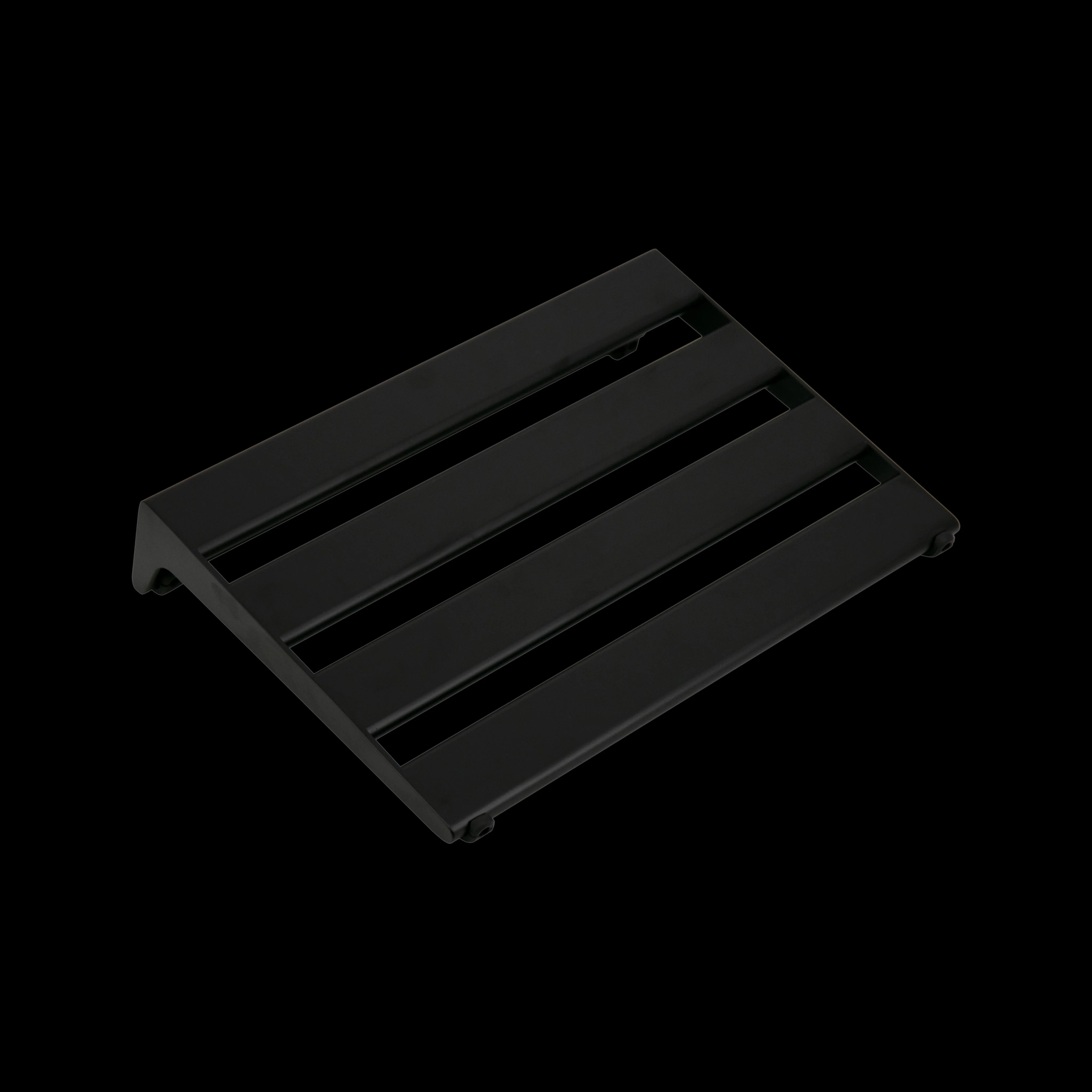Mono Pedalboard Rail Small Black With Stealth Club Accessory Case - PFX-PBR-S-BLK-BDL - Image 2