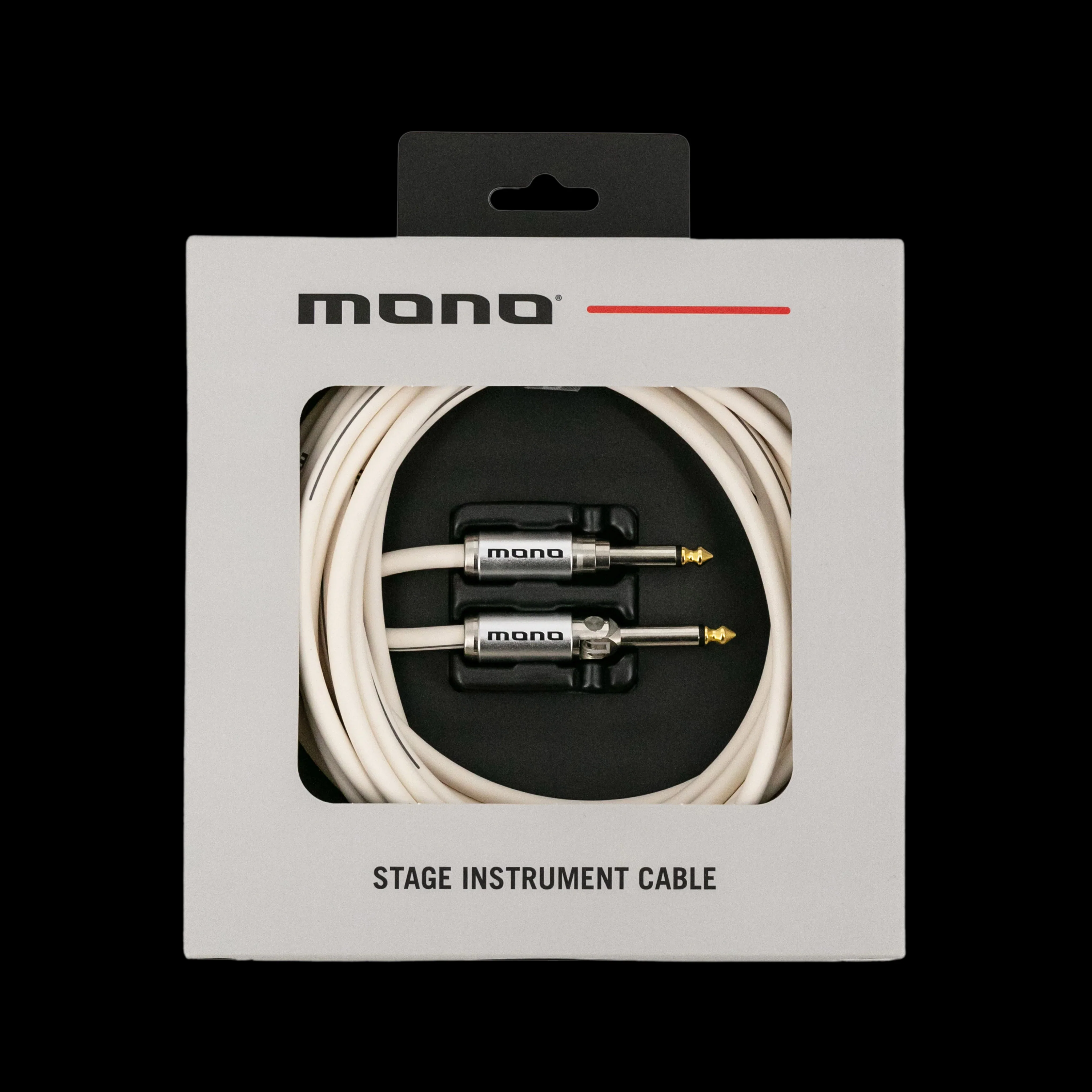 Mono Stage Instrument 20-ft. Cable 180 Degree to Silent Connector