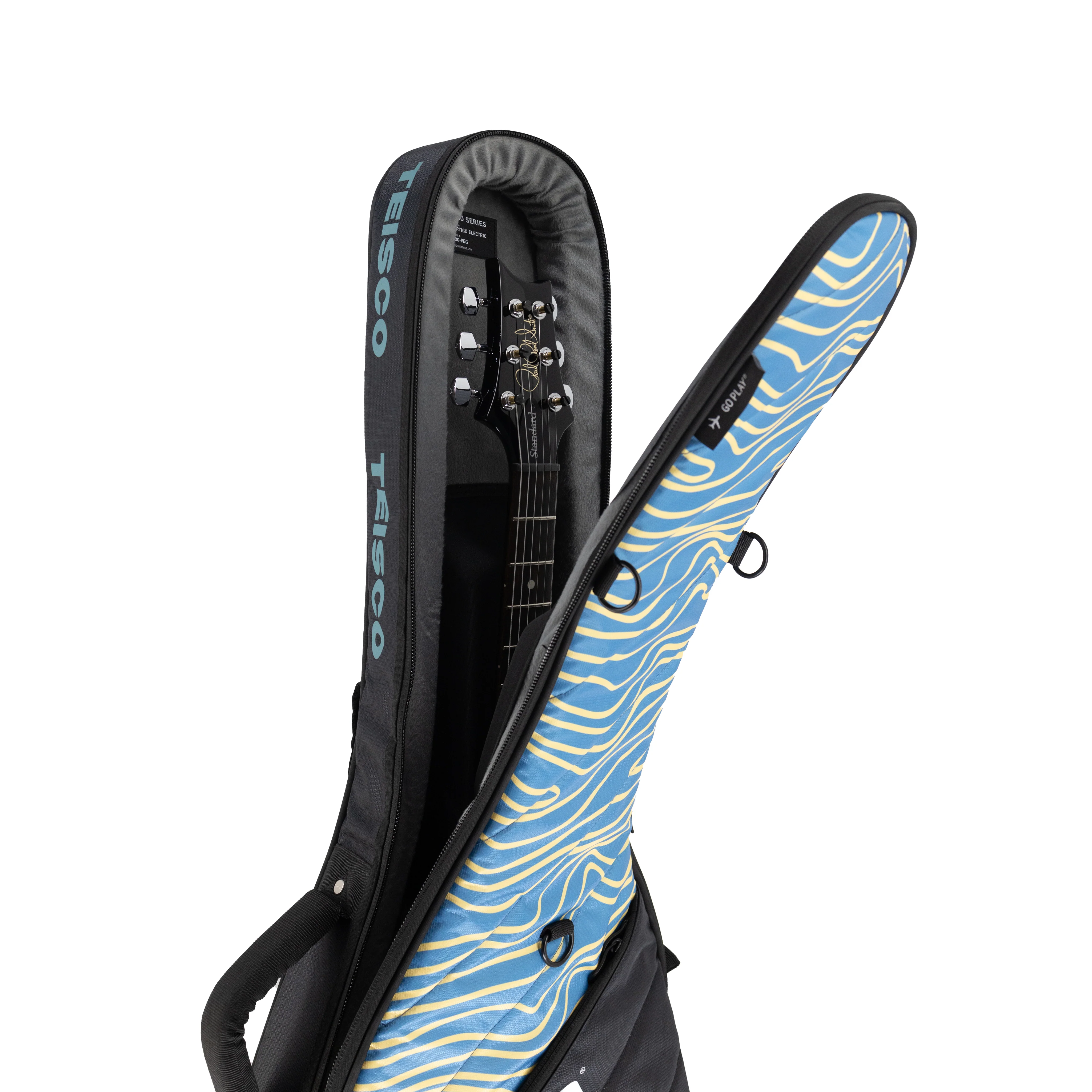 Mono X Teisco Vertigo Blue Electric Guitar Case MXT-M80-VEG-BLU - Image 12