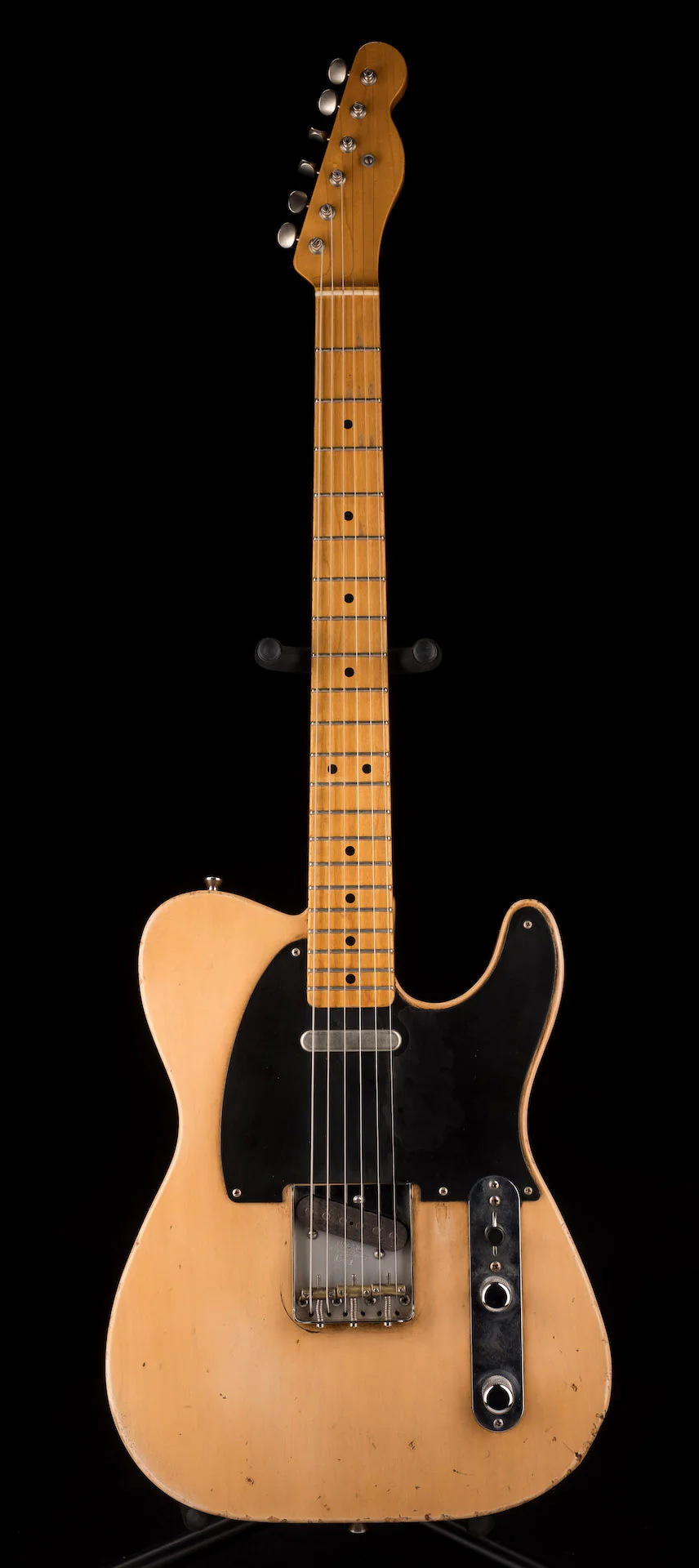 Pre Owned Nacho Guitars Blackguard Nachocaster Blonde with OHSC - Image 2