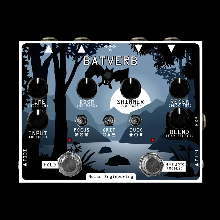 Noise Engineering Batverb Stereo Reverb Pedal