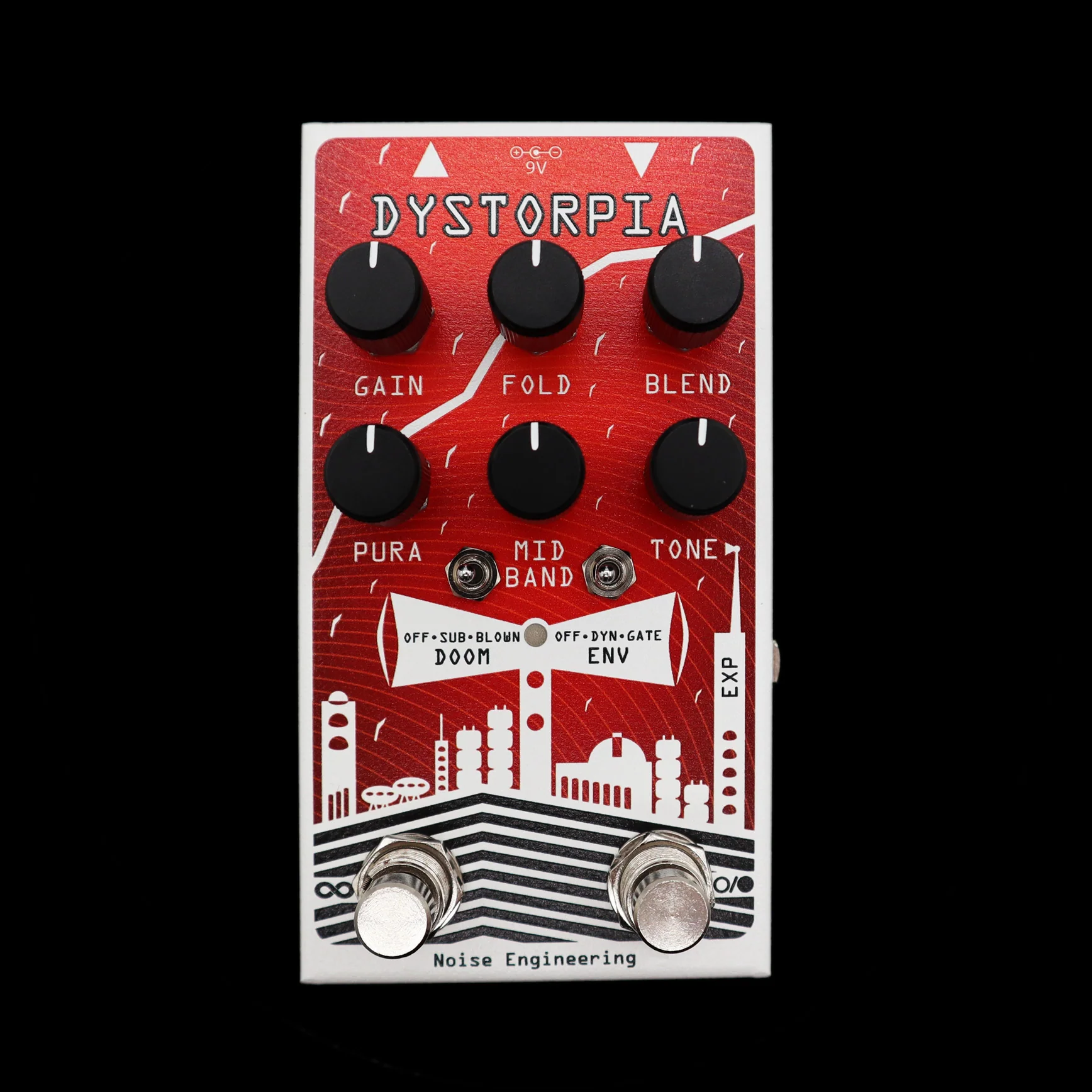 Noise Engineering Dystorpia Fuzz Overdrive Pedal