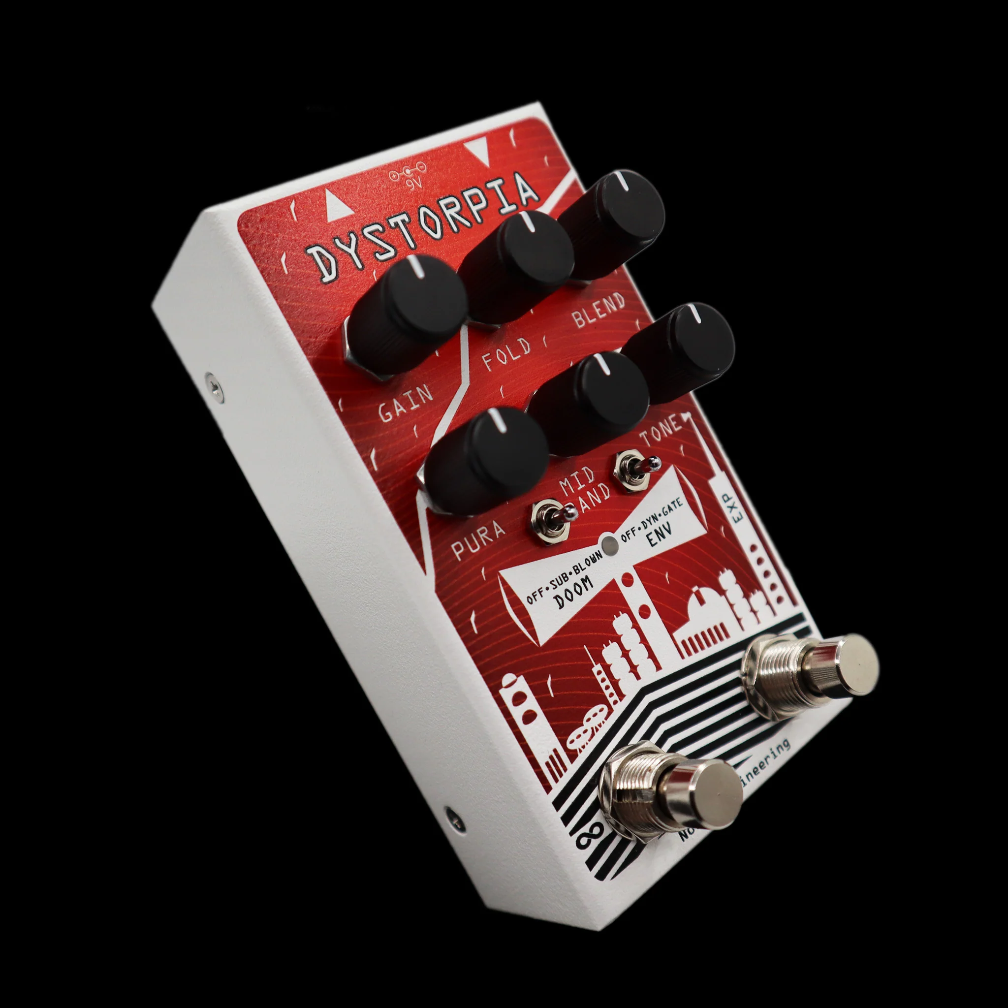 Noise Engineering Dystorpia Fuzz Overdrive Pedal - Image 3