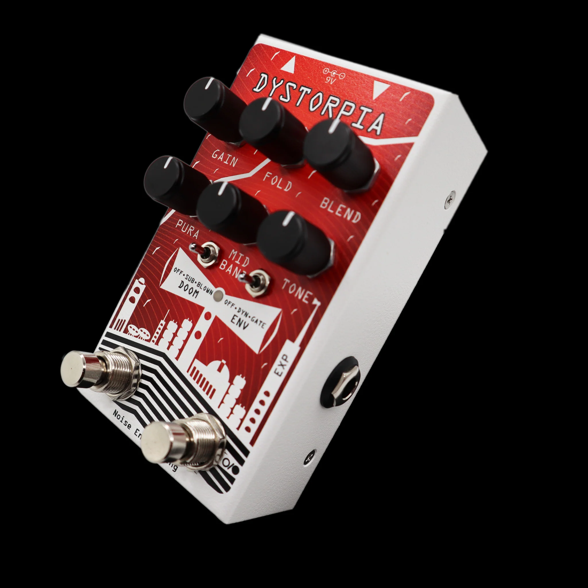 Noise Engineering Dystorpia Fuzz Overdrive Pedal - Image 4