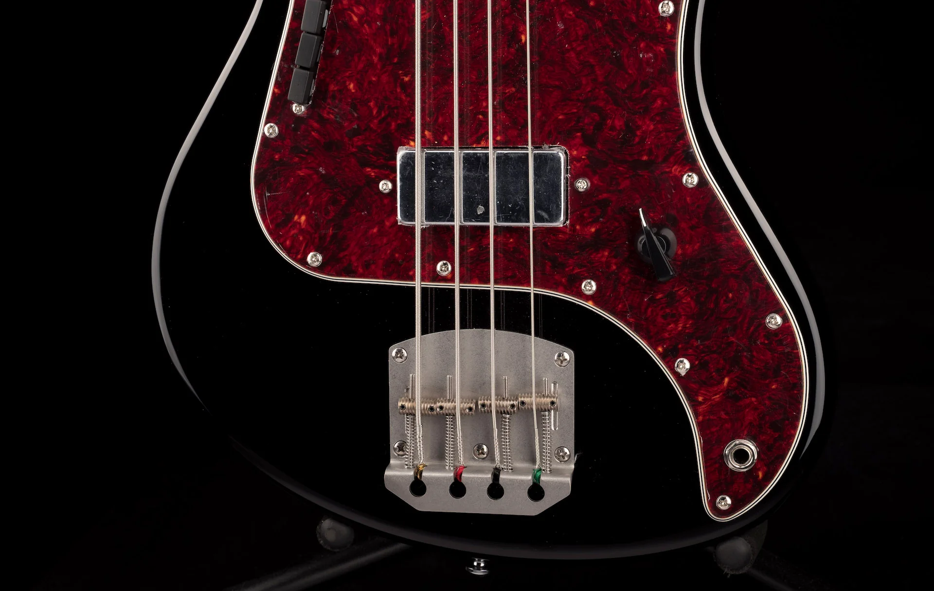 Nordstrand Audio Acinonyx Short Scale Bass - Black Tortoise Pickguard with Gig Bag - Image 5