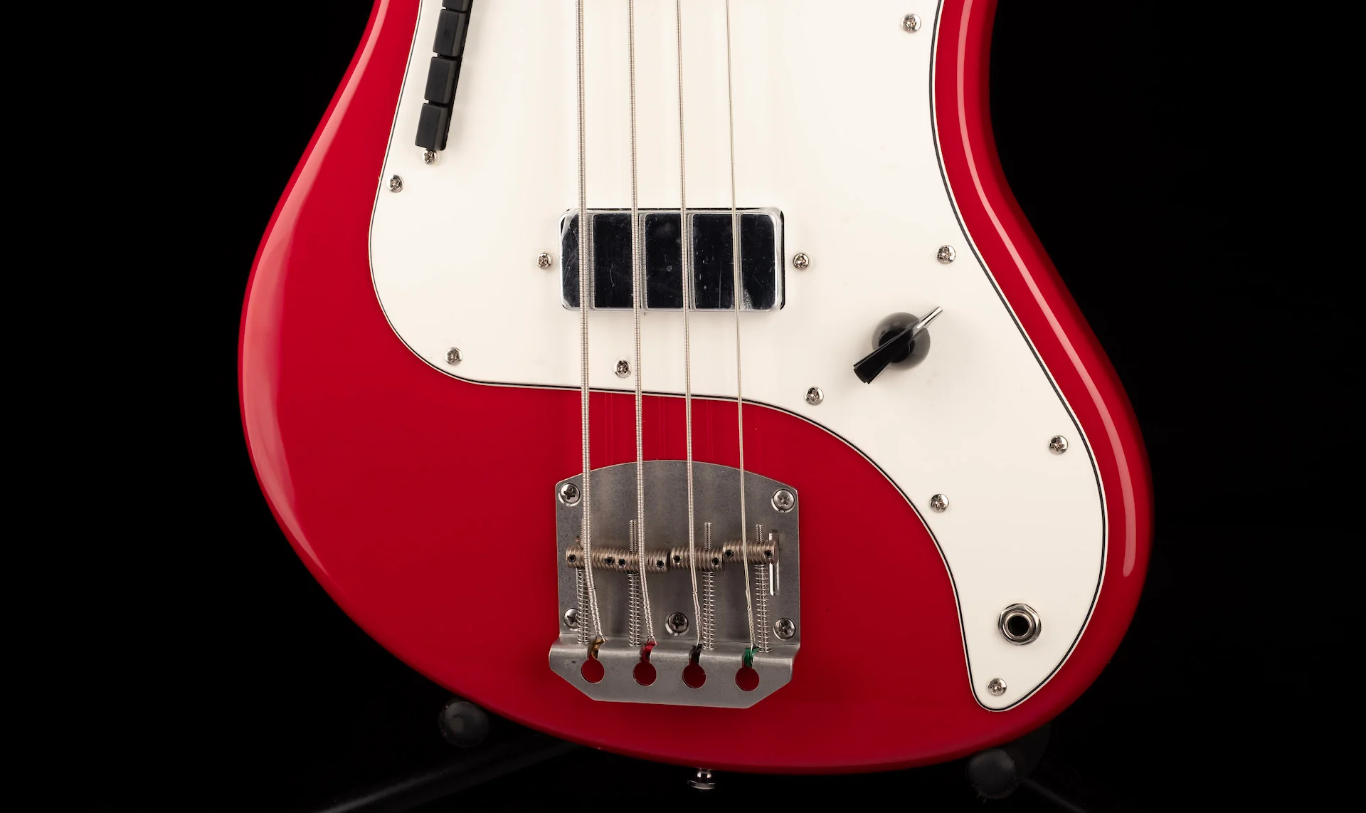 Nordstrand Audio Acinonyx Short Scale Bass - Dakota Red w/ Parchment Guard - Image 5