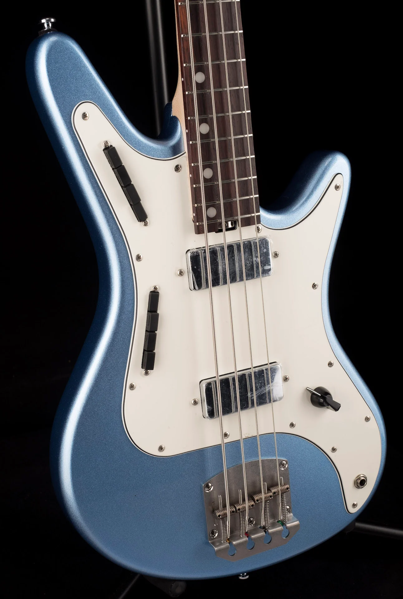 Nordstrand Audio Acinonyx Short Scale Bass - Lake Placid Blue W/ Parchment Guard - Image 10