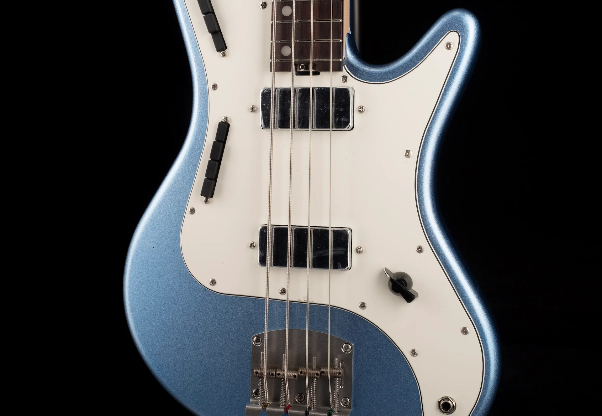 Nordstrand Audio Acinonyx Short Scale Bass - Lake Placid Blue W/ Parchment Guard - Image 6