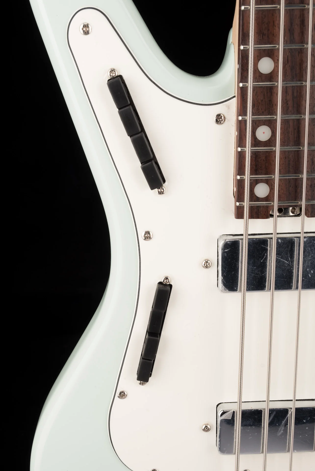 Nordstrand Audio Acinonyx Short Scale Bass - Surf Green Parchment Pickguard with Gig Bag - Image 7
