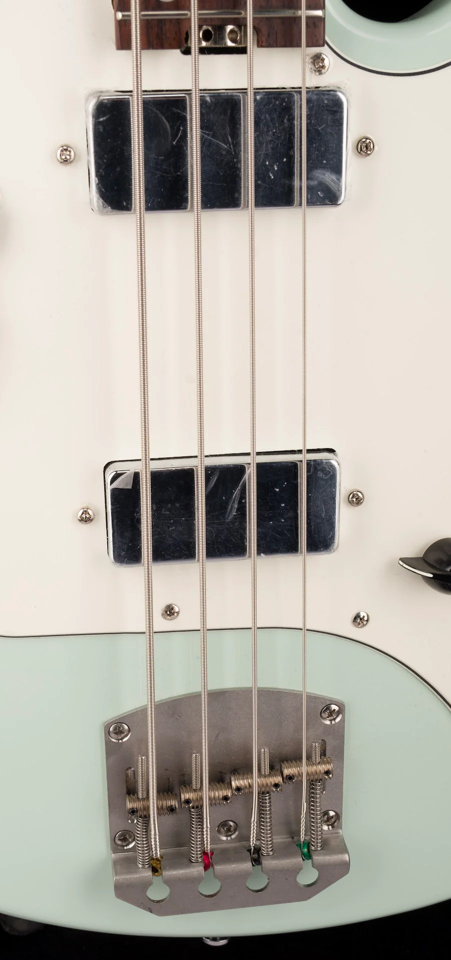 Nordstrand Audio Acinonyx Short Scale Bass - Surf Green Parchment Pickguard with Gig Bag - Image 8