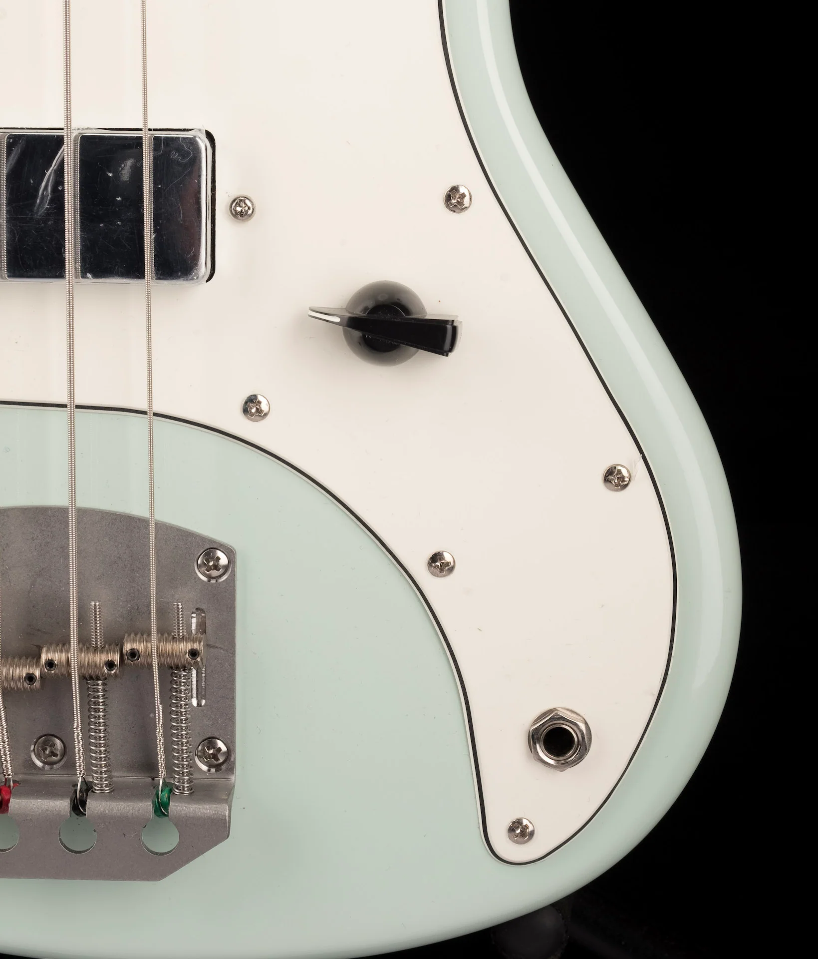 Nordstrand Audio Acinonyx Short Scale Bass - Surf Green Parchment Pickguard with Gig Bag - Image 9