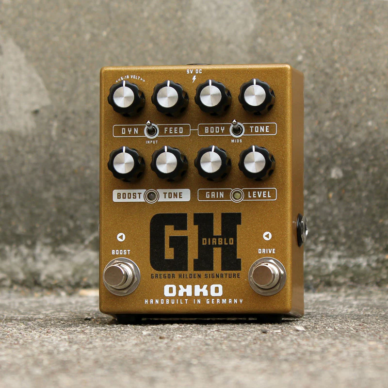 Okko FX Diablo GH Gregor Hilden Signature Overdrive Boost Guitar Pedal - Image 2