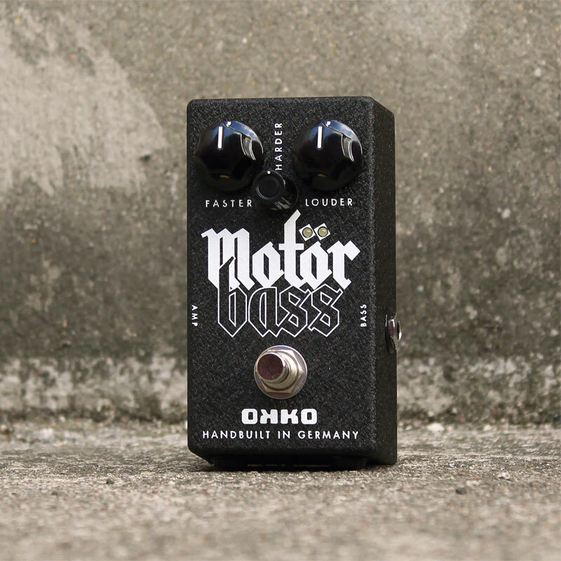 Okko MotorBass Aggressive Punchy Bass Distortion Bass Guitar Pedal - Image 2