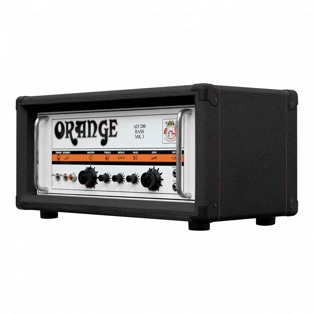Orange AD200B 200-Watt Black Tube Bass Amp Head - Image 2