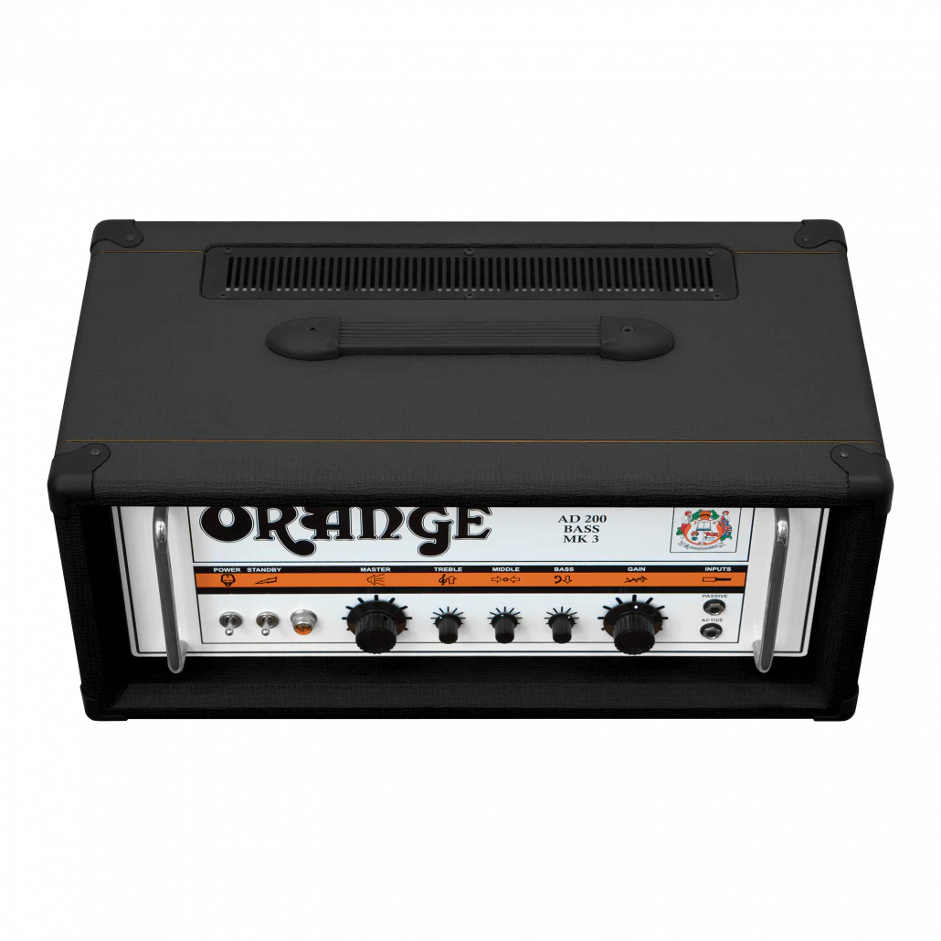 Orange AD200B 200-Watt Black Tube Bass Amp Head - Image 4