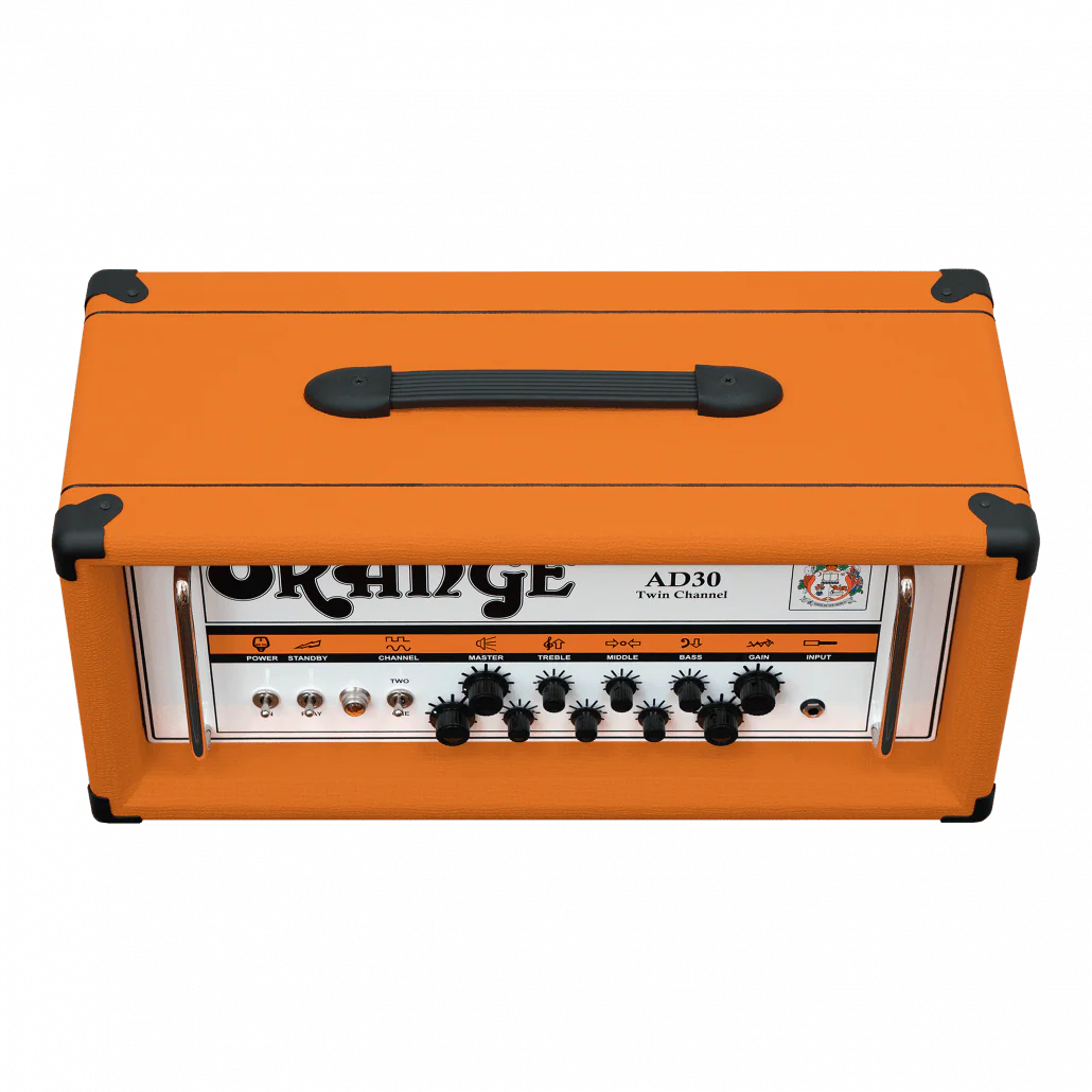 Orange AD30HTC 30-watt Twin Channel EL84 Tube Guitar Amp Head - Image 3