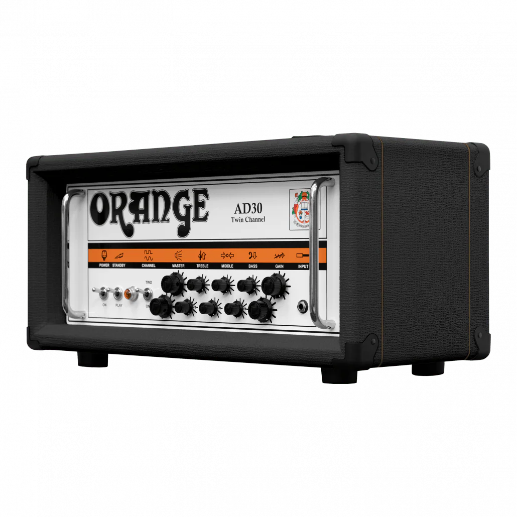 Orange AD30HTC Black 30-watt Twin channel Guitar Amp Head - Image 2