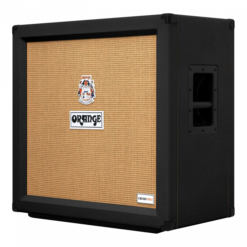 Orange Crush Pro 240-watt 4x12" Closed-back Speaker Guitar Amp Cabinet‎ - Black - Image 2