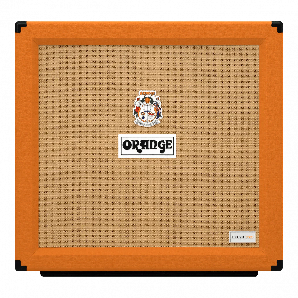 Orange Crush Pro 240-watt 4x12" Closed-back Speaker Guitar Amp Cabinet‎ - Orange