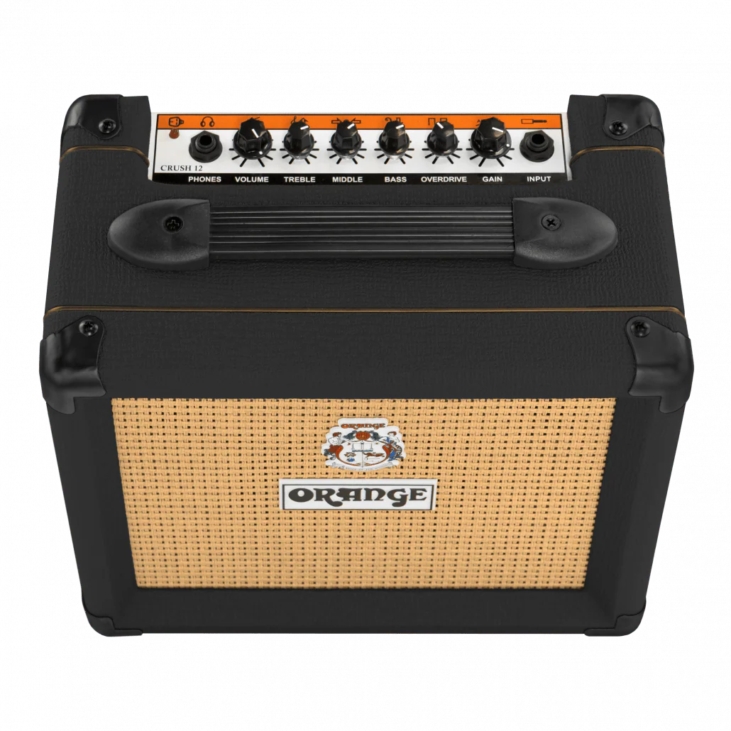 Orange CRUSH12 12-Watt 1x6 Guitar Amplifier Combo - Black - Image 6