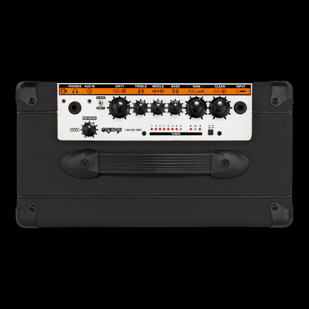Orange Crush 20RT - 20-watt 1x8" Guitar Amplifier Combo - Black - Image 7