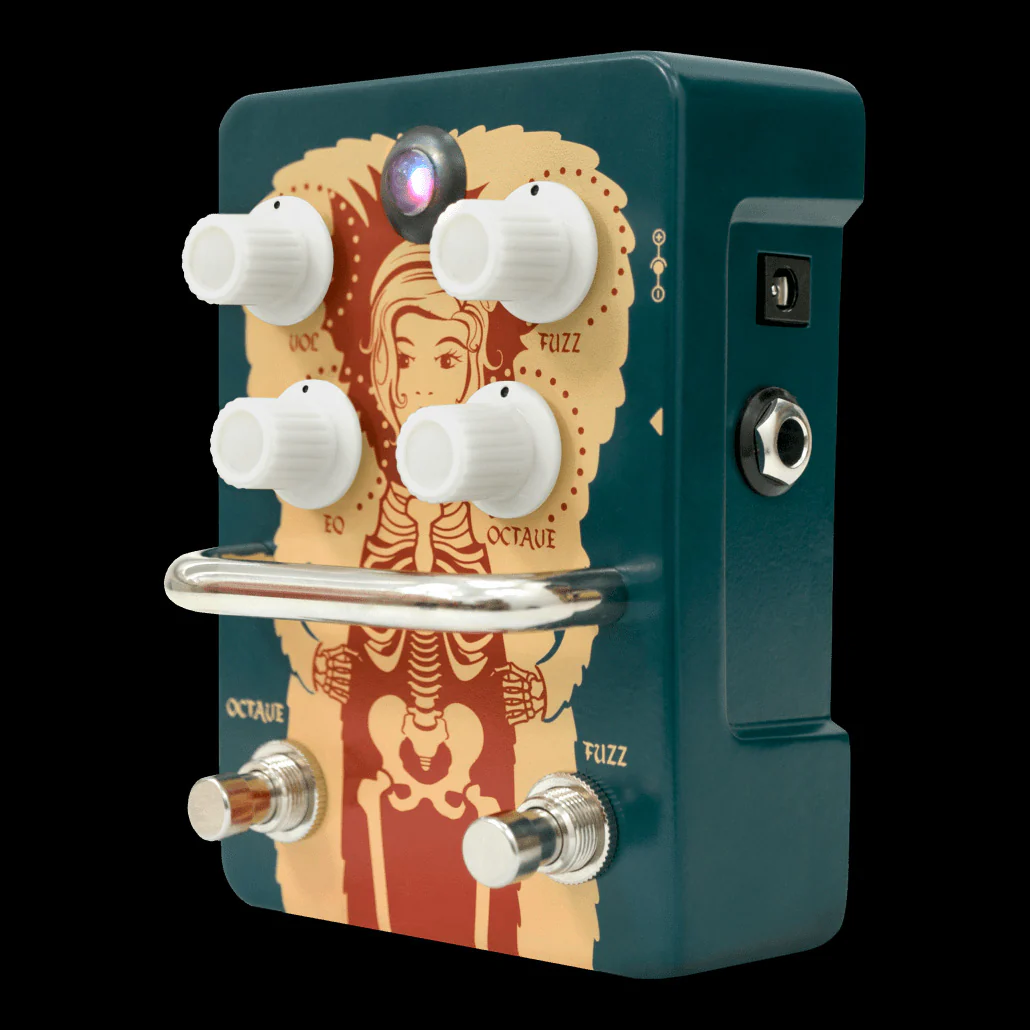 Orange Fur Coat Octave Fuzz Guitar Effect Pedal - Image 2