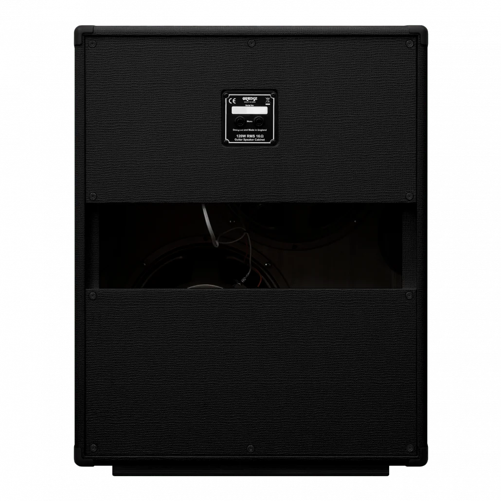 Orange PPC212-V Black 2x12" Vertical Open-back Celestion Creamback Neo speakers - 16 ohm 120-watts Guitar Amp Cab - Image 5