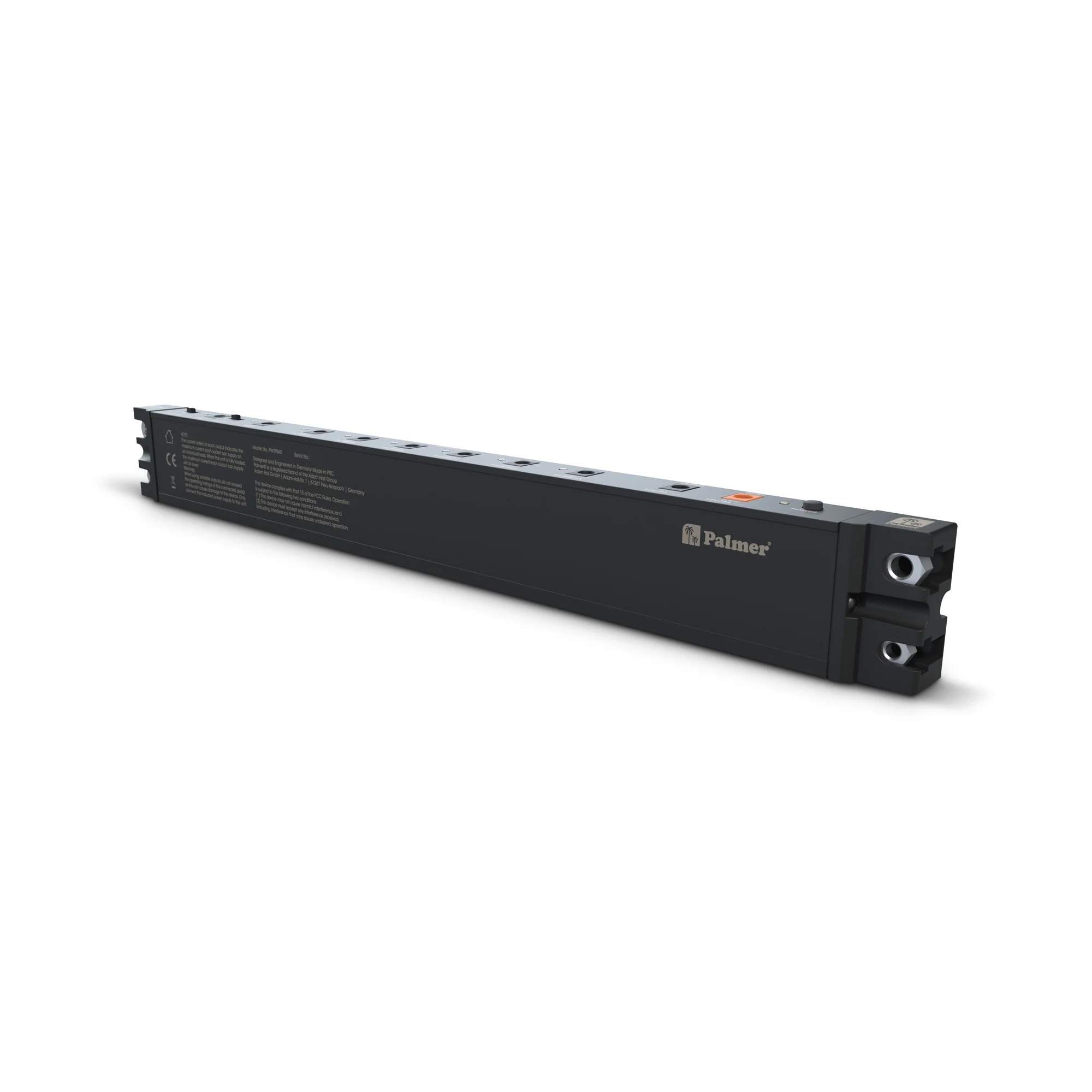 Palmer Pedalbay 40 PB Pedalboard with PWT PB 40 Powerbar and Carrying Case - Image 9