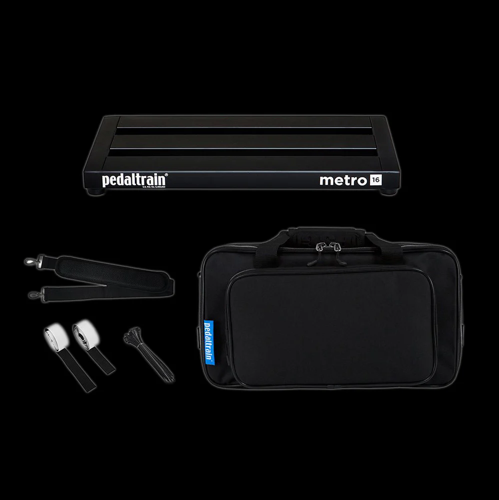 Pedaltrain  PT-M16-SC  Metro 16 16” X 8” Pedalboard with Soft Case