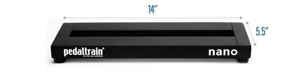 Pedaltrain PT-NANO-SC 14” X 5.5” Pedalboard with Soft Case - Image 4
