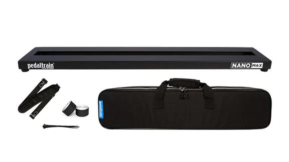 Pedaltrain PT-NMAX-SC NANO MAX 28" x 5" Flat Pedal Board With Soft Case