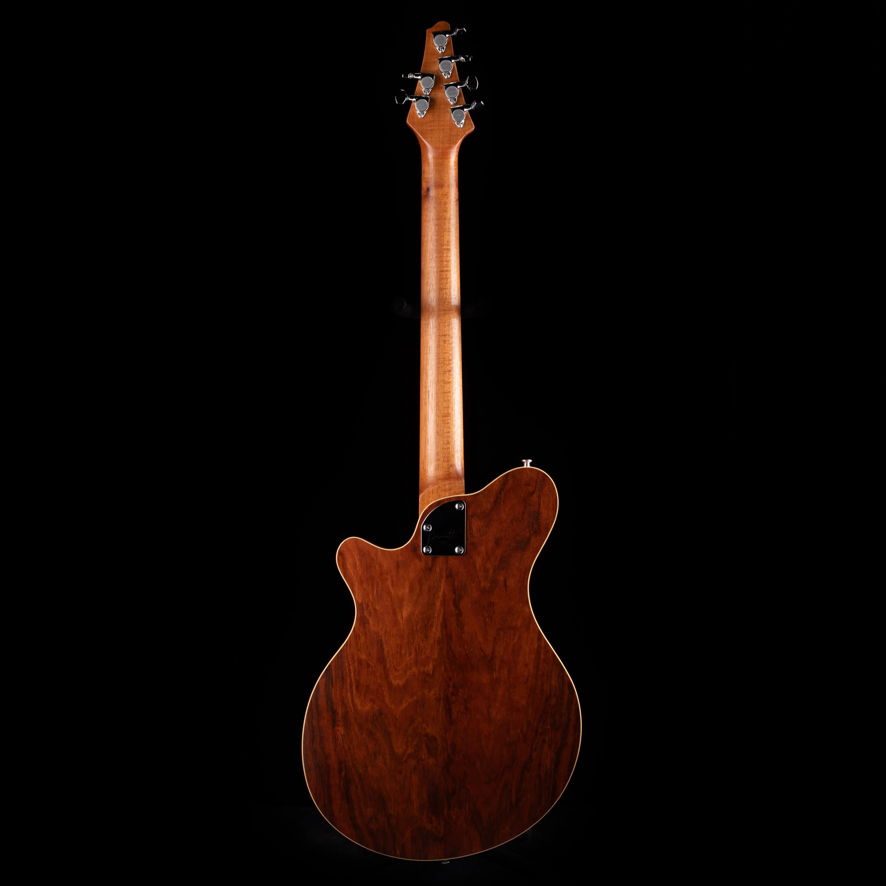 Perinetti Guitars Lancia Deluxe Semi-Hollow Natural with Soft Case - Image 11