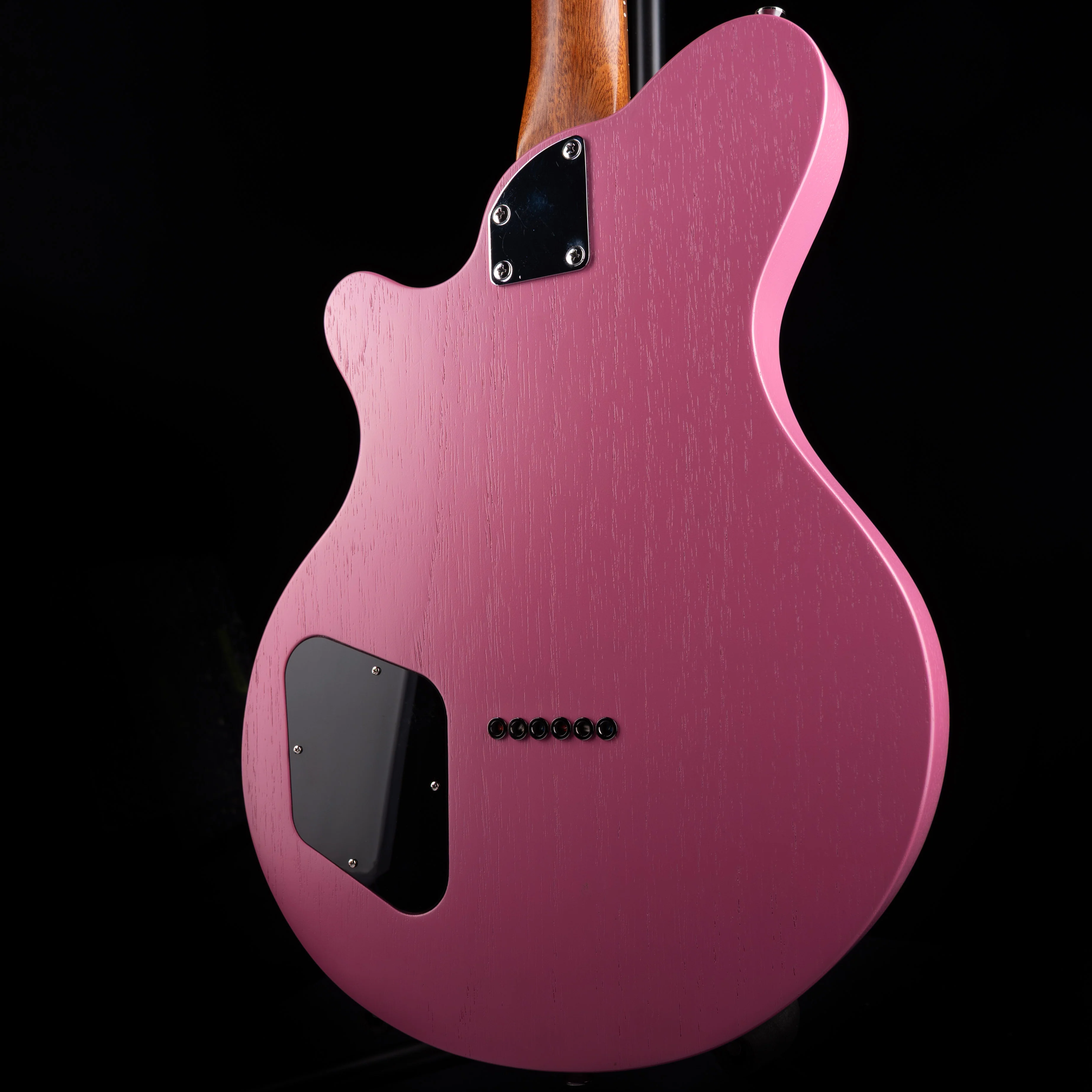 Perinetti Guitars Lancia Standard Retro Pink with Soft Case - Image 7