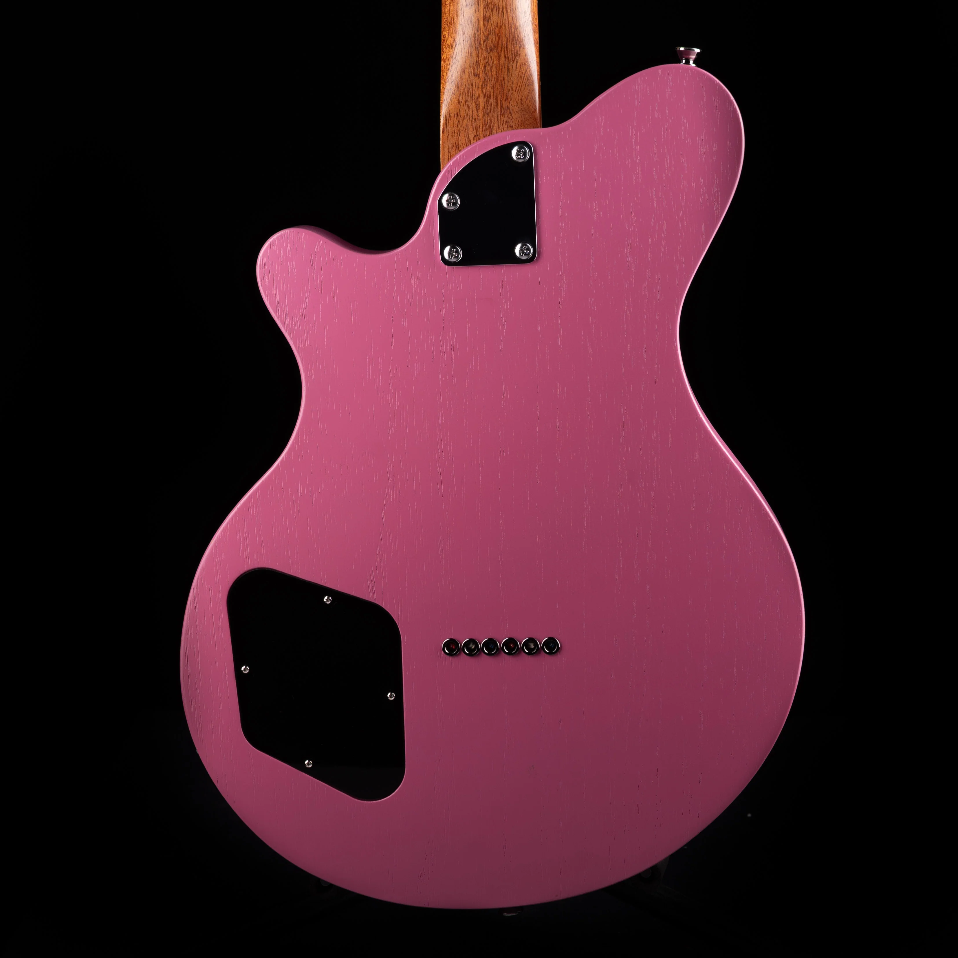 Perinetti Guitars Lancia Standard Retro Pink with Soft Case - Image 8