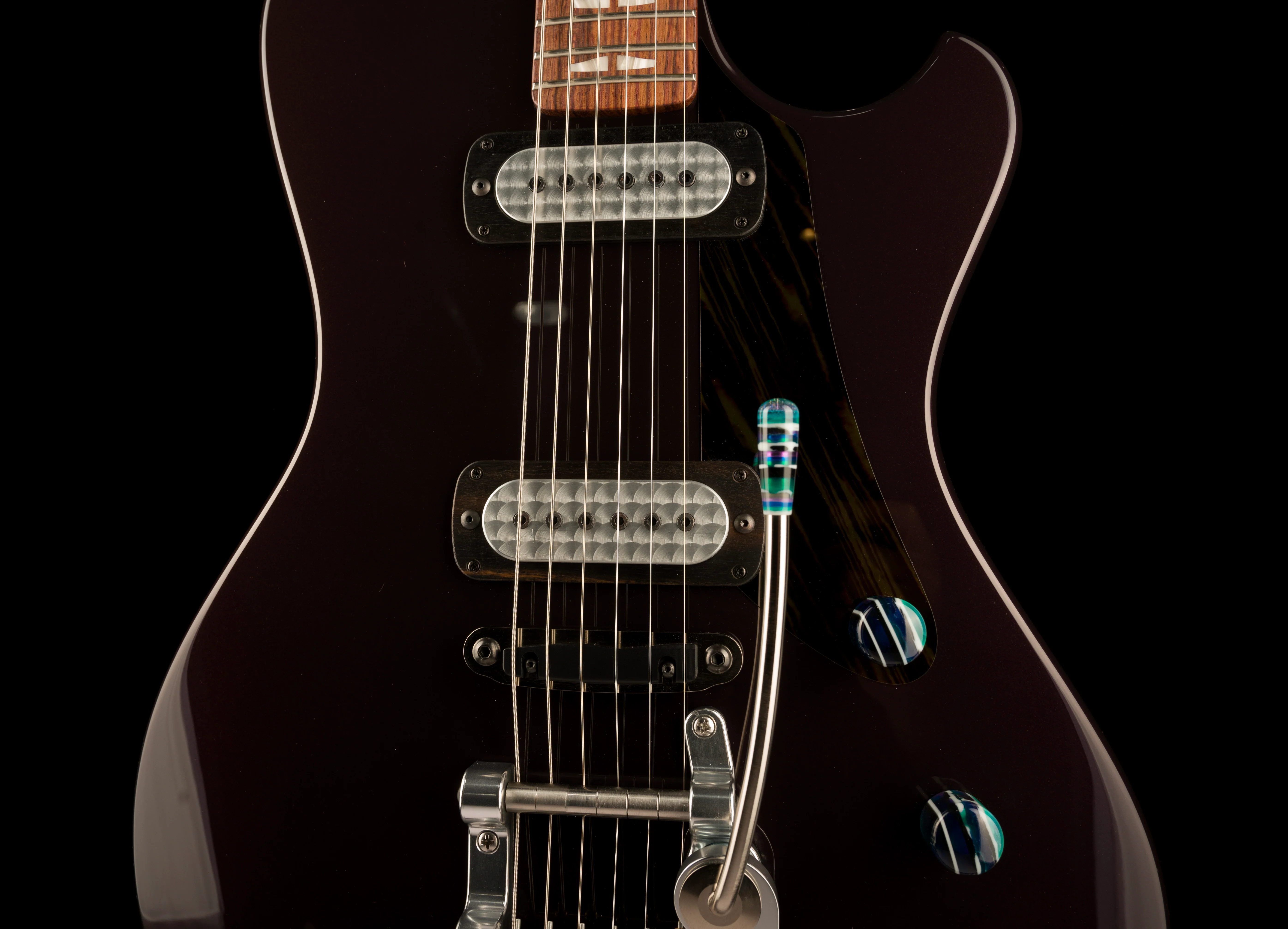 Powers Electric A-Type Amethyst Pearl Metallic with Softshell Case - Image 6