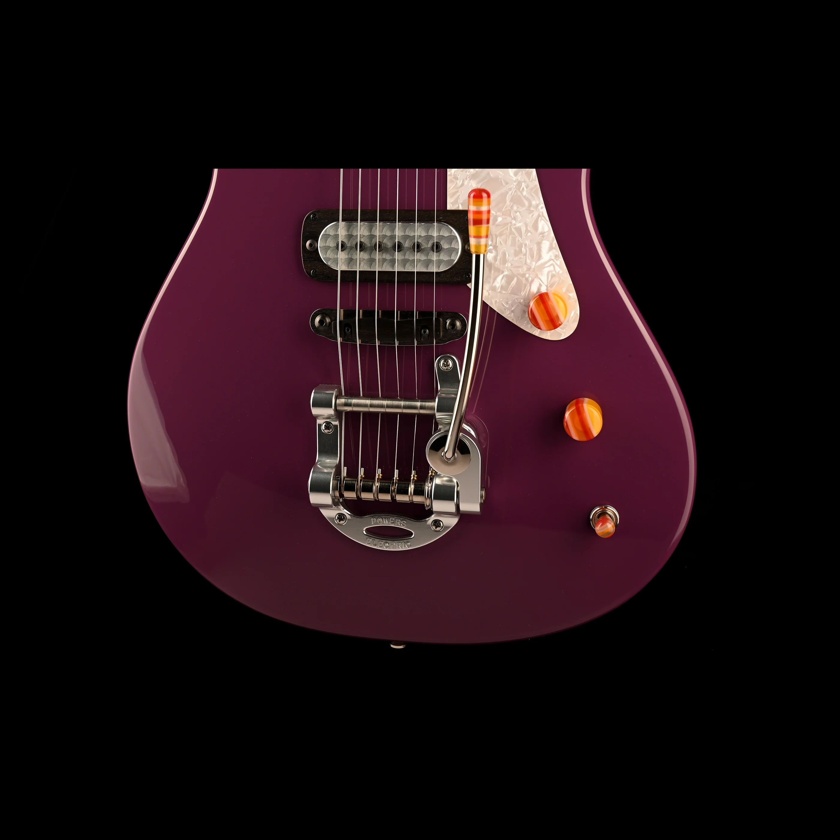 Powers Electric A-Type Aubergine with Softshell Case - Image 5